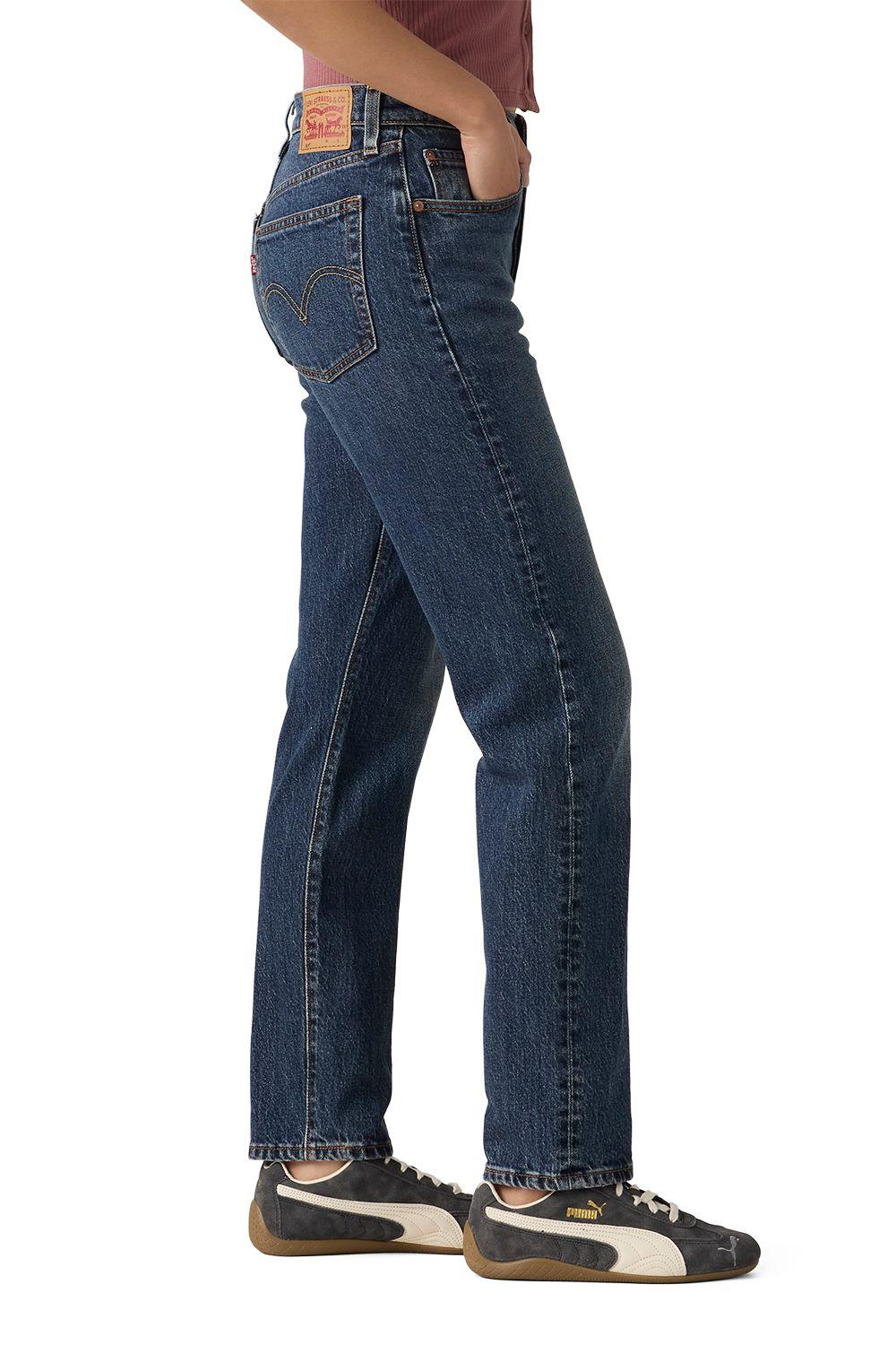 Jeans Mujer 501 For Women Azul Levis 12501-0655-1