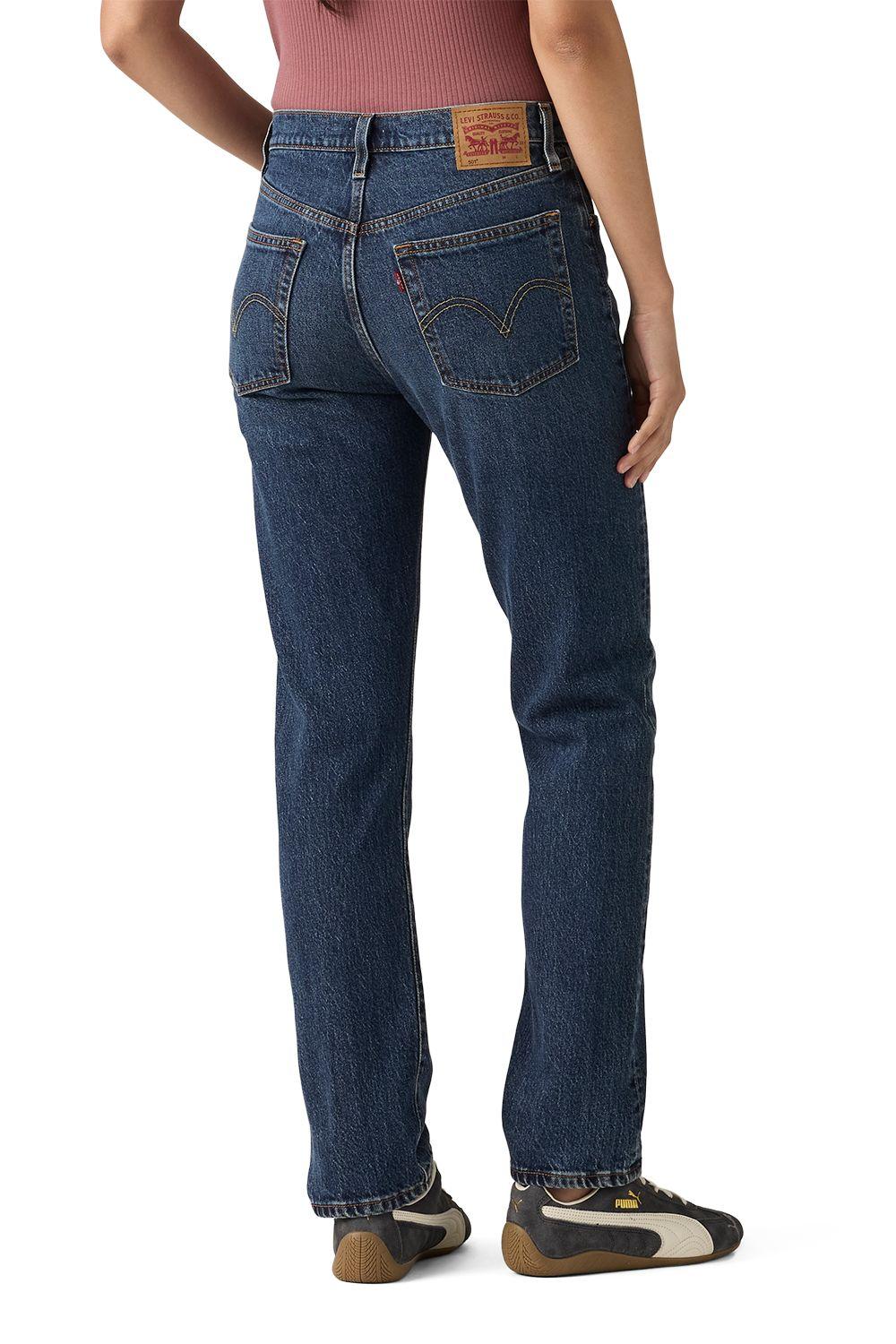 Jeans Mujer 501 For Women Azul Levis 12501-0655-2