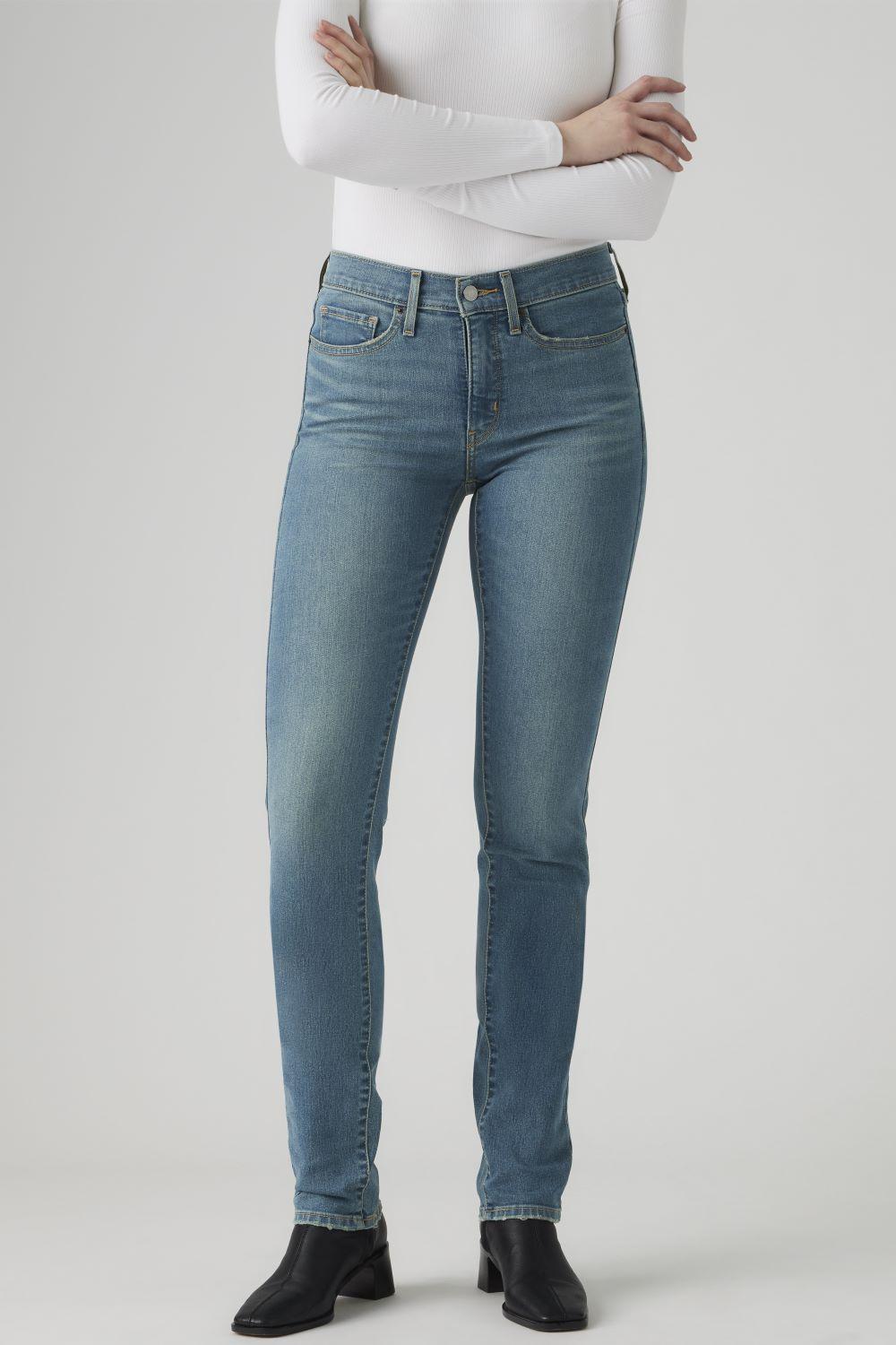 Jeans Mujer 312 Shaping Slim Azul Levis 19627-0275-0