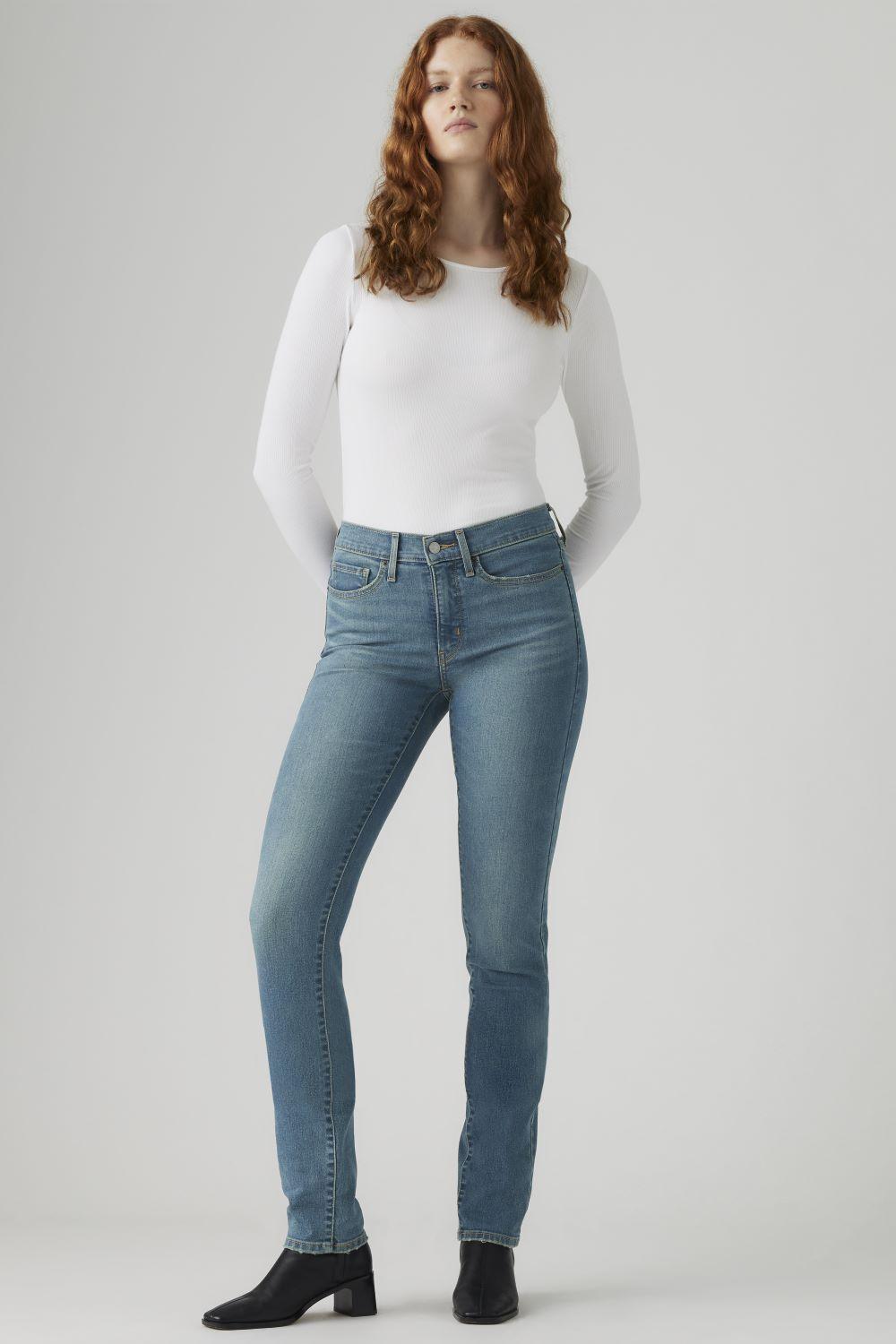 Jeans Mujer 312 Shaping Slim Azul Levis 19627-0275-2