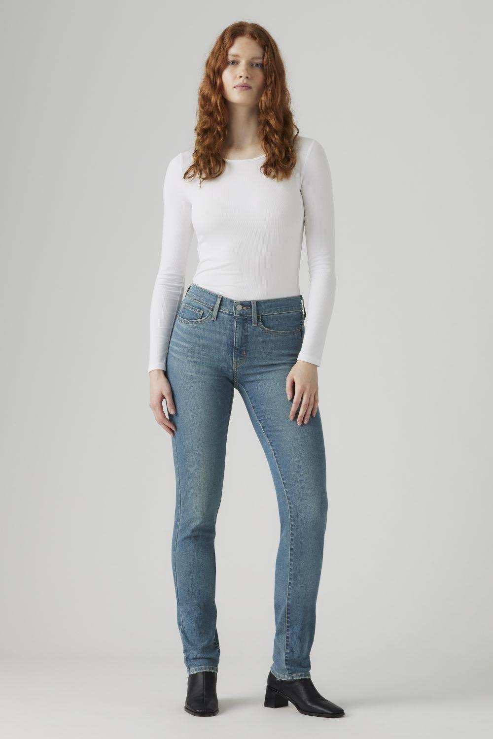 Jeans Mujer 312 Shaping Slim Azul Levis 19627-0275-3