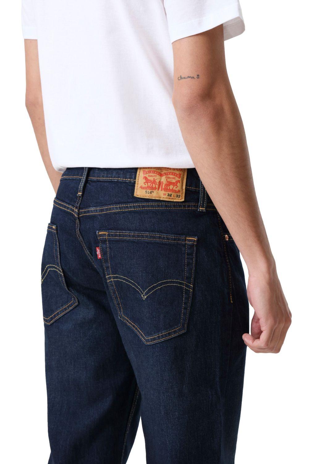 Jeans Hombre 514 Straight Azul Levis 00514-2042-4