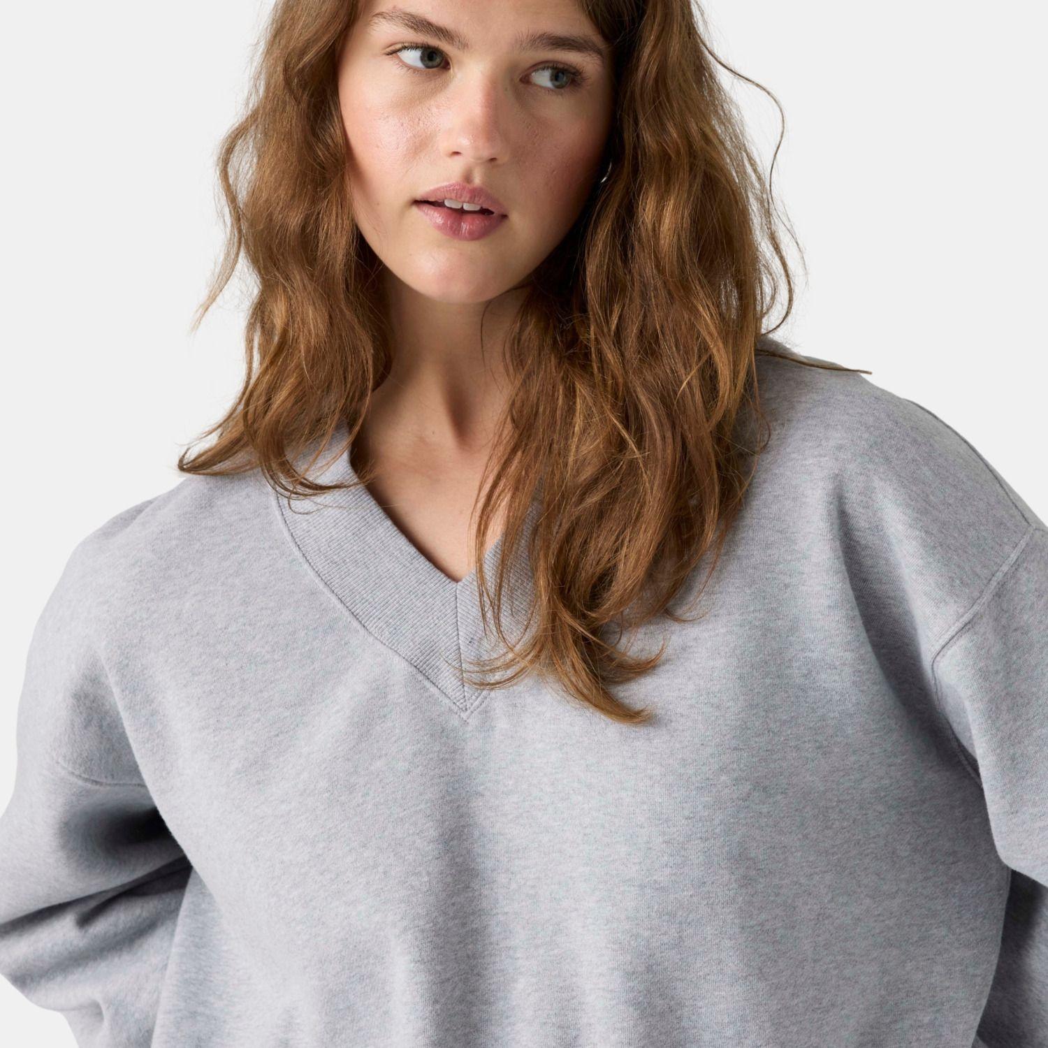 Polerón Mujer Vintage Vneck Sweatshirt Gris Levis 005IF-0009-3