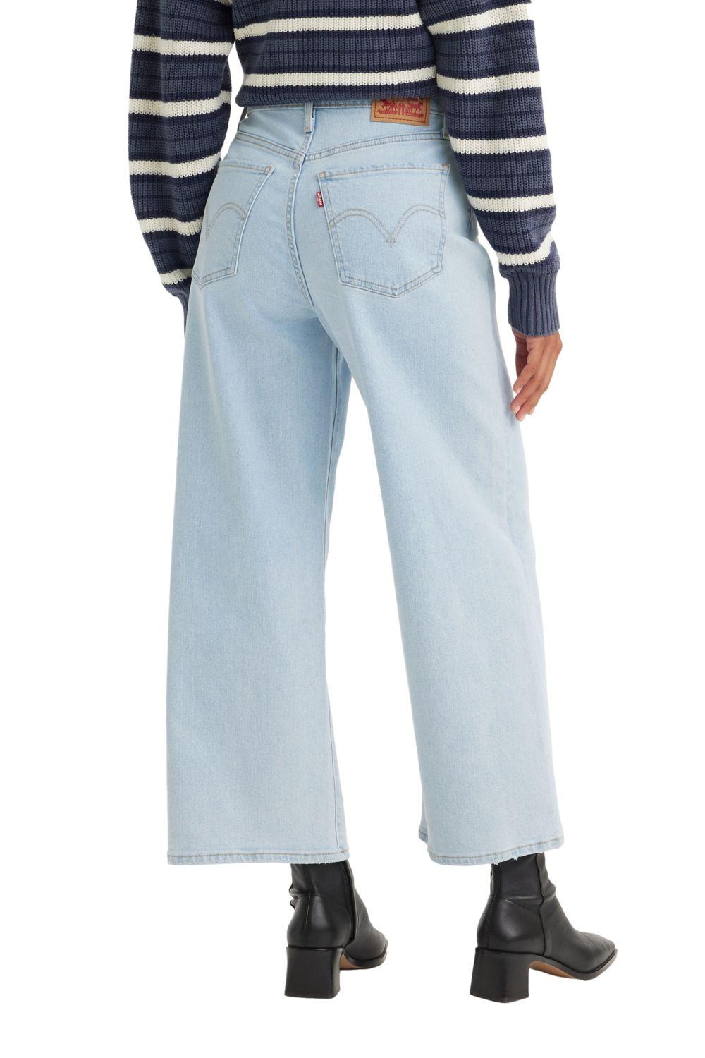Jeans Mujer High Rise Wide Leg Azul Levis 72970-0019-2