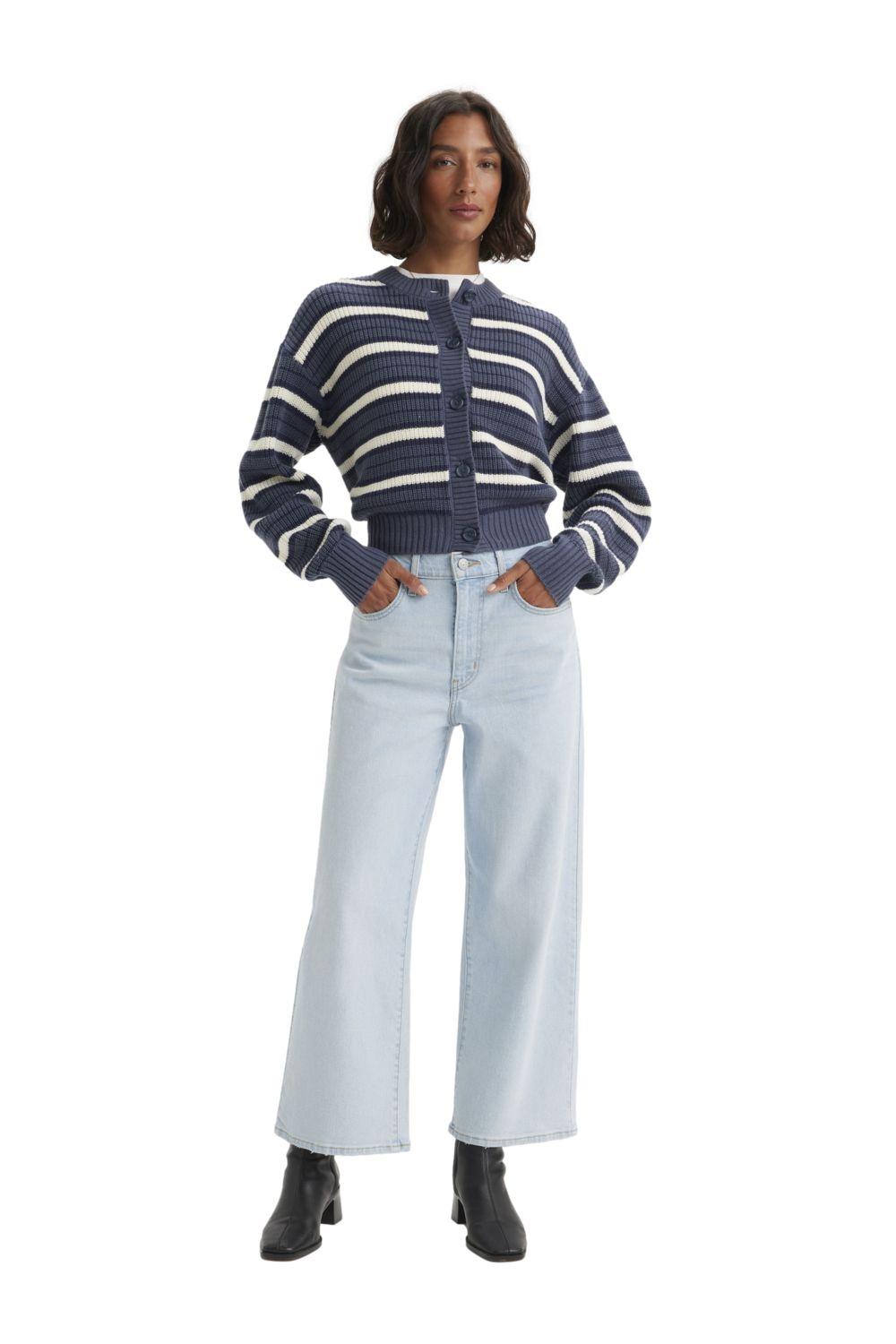 Jeans Mujer High Rise Wide Leg Azul Levis 72970-0019-3
