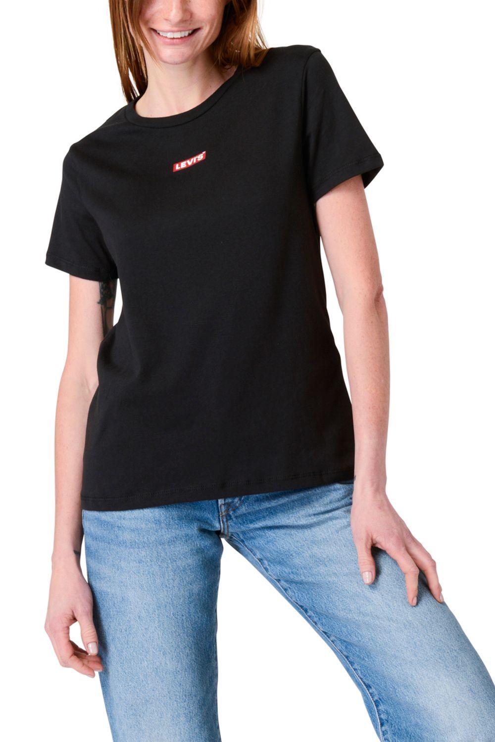 Polera Mujer Graphic Negro Levis A6126-0059-1