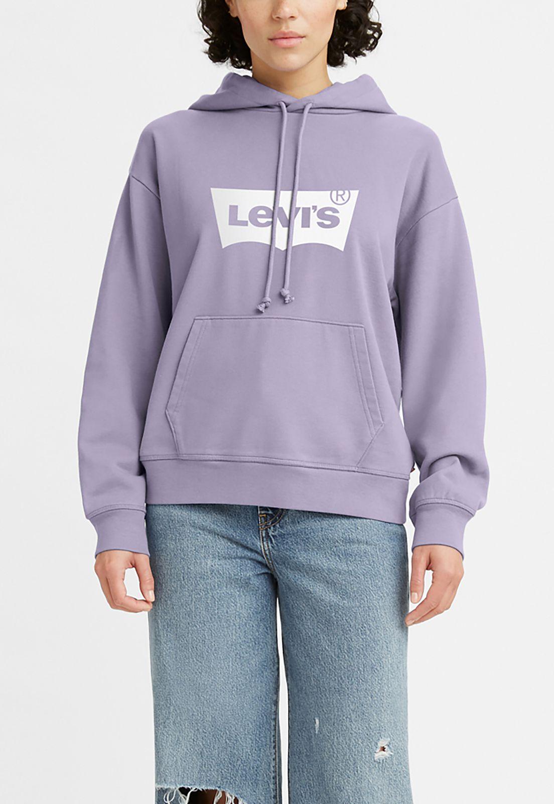 Polerón Mujer con Capucha Morado Levis 18487-0188-0