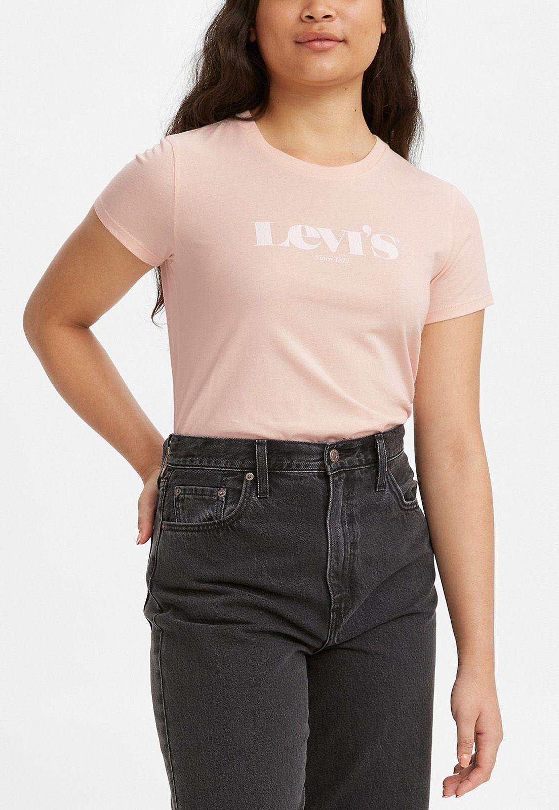 Polera Mujer Lisa Rosada Levis 17369-1277-0