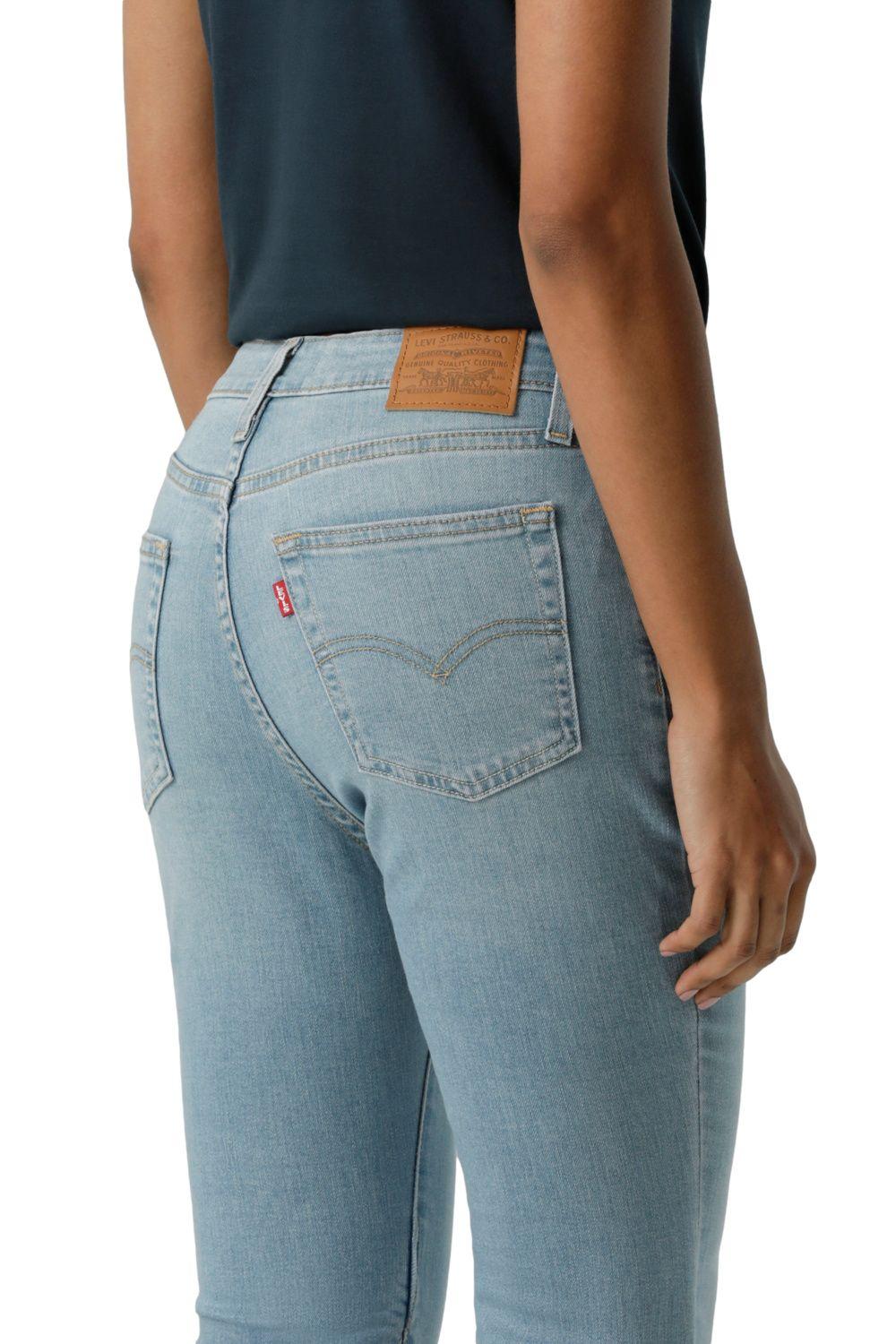 Jeans Mujer 726 Hr Flare Layered Celeste Levis-4