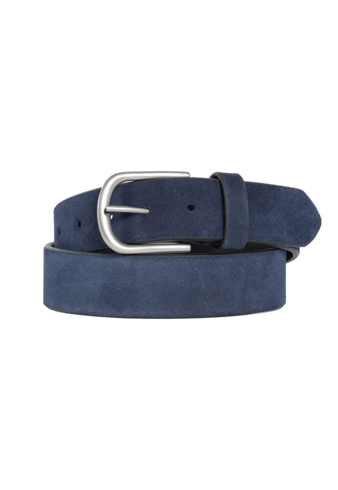 Cinturón Hombre Una Cara Azul 002J9-0003-0