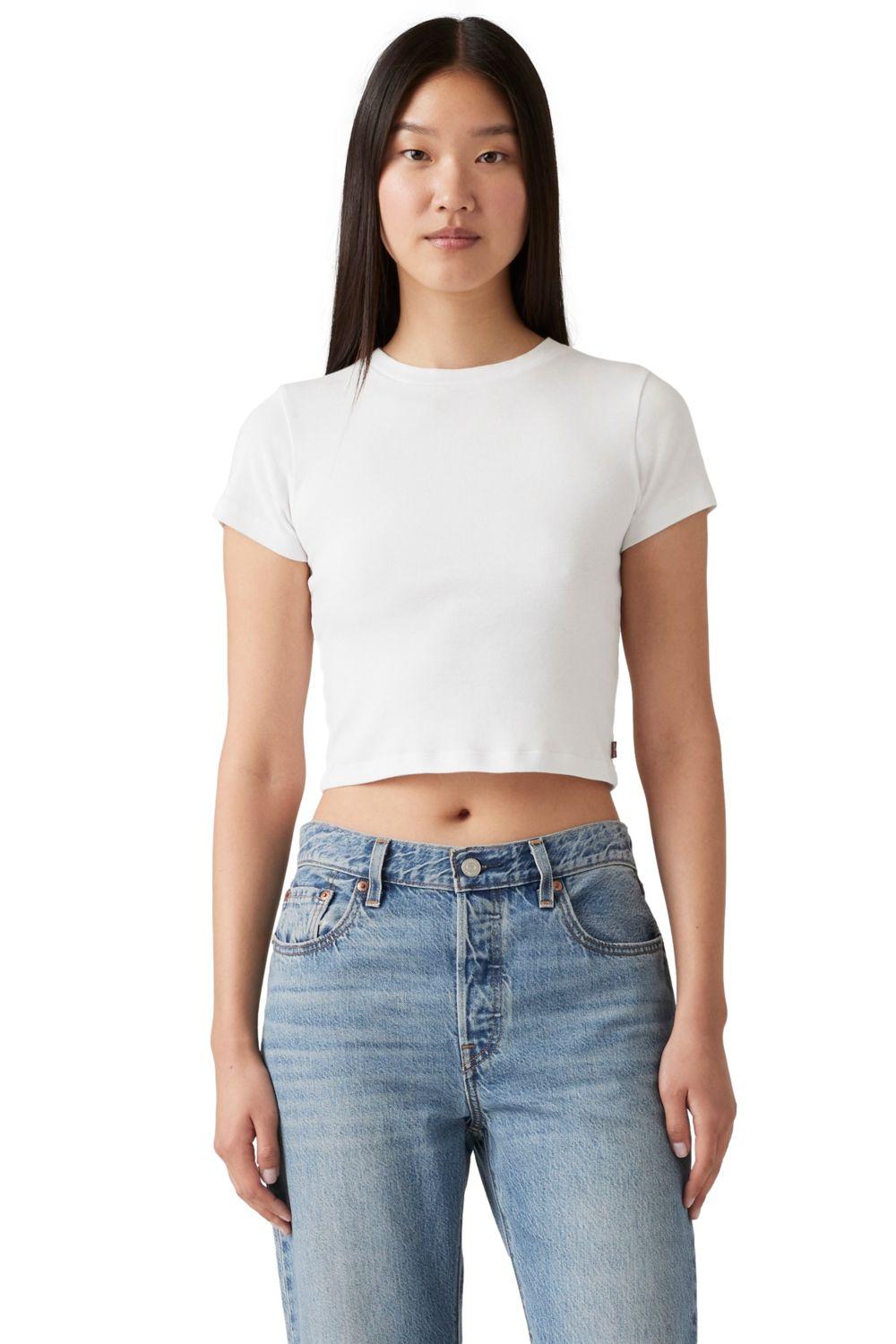 Polera Mujer Essential Sporty Tee Blanco Levis A7419-0002-0
