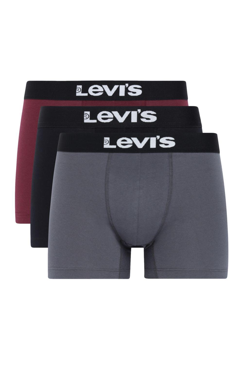 Boxer Hombre Trunk Liso 3 Pack Multicolor Levis 37453-0961-0