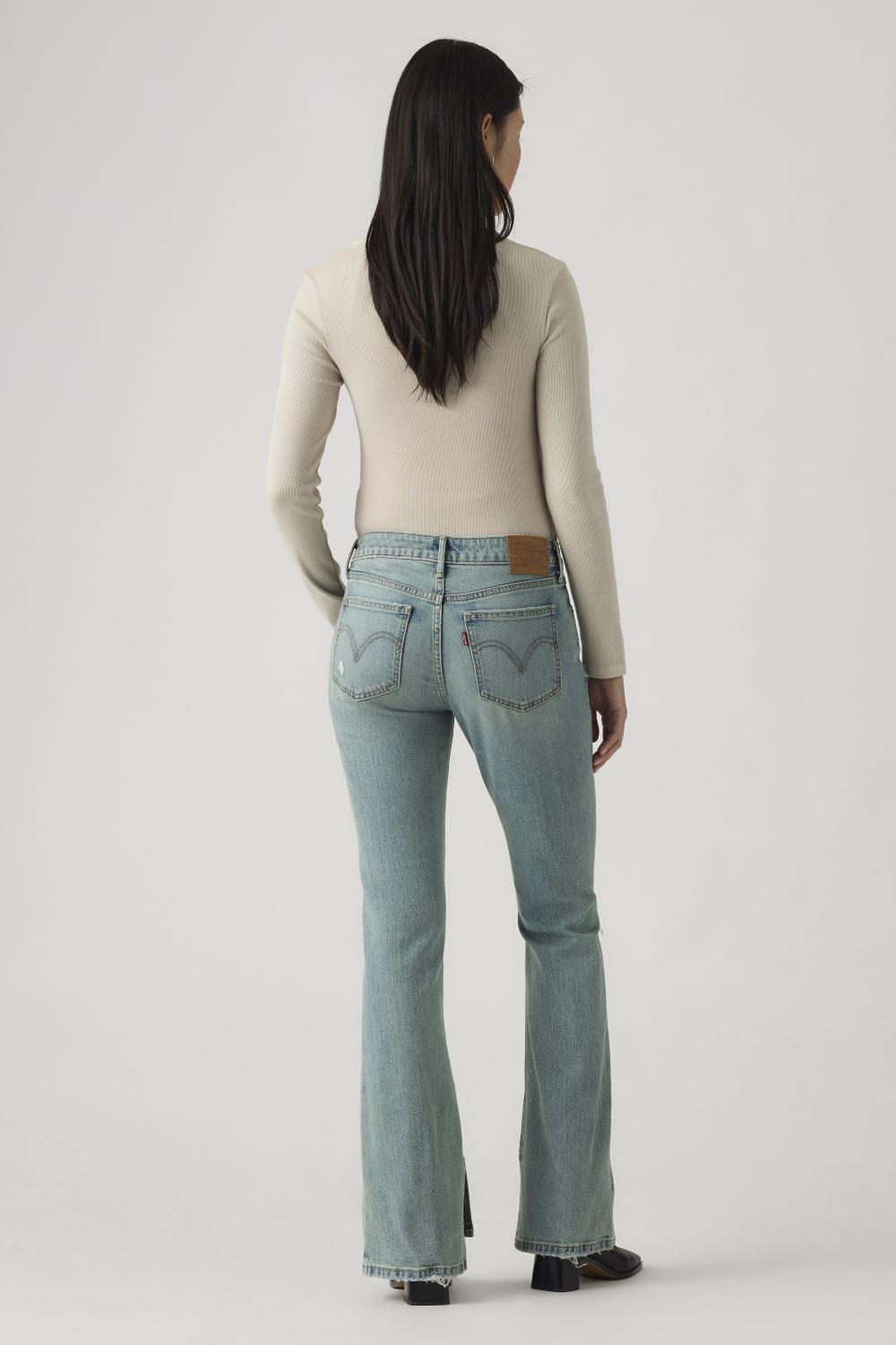 Jeans Mujer Low Slim Boot Celeste Levis 006KC-0003-2