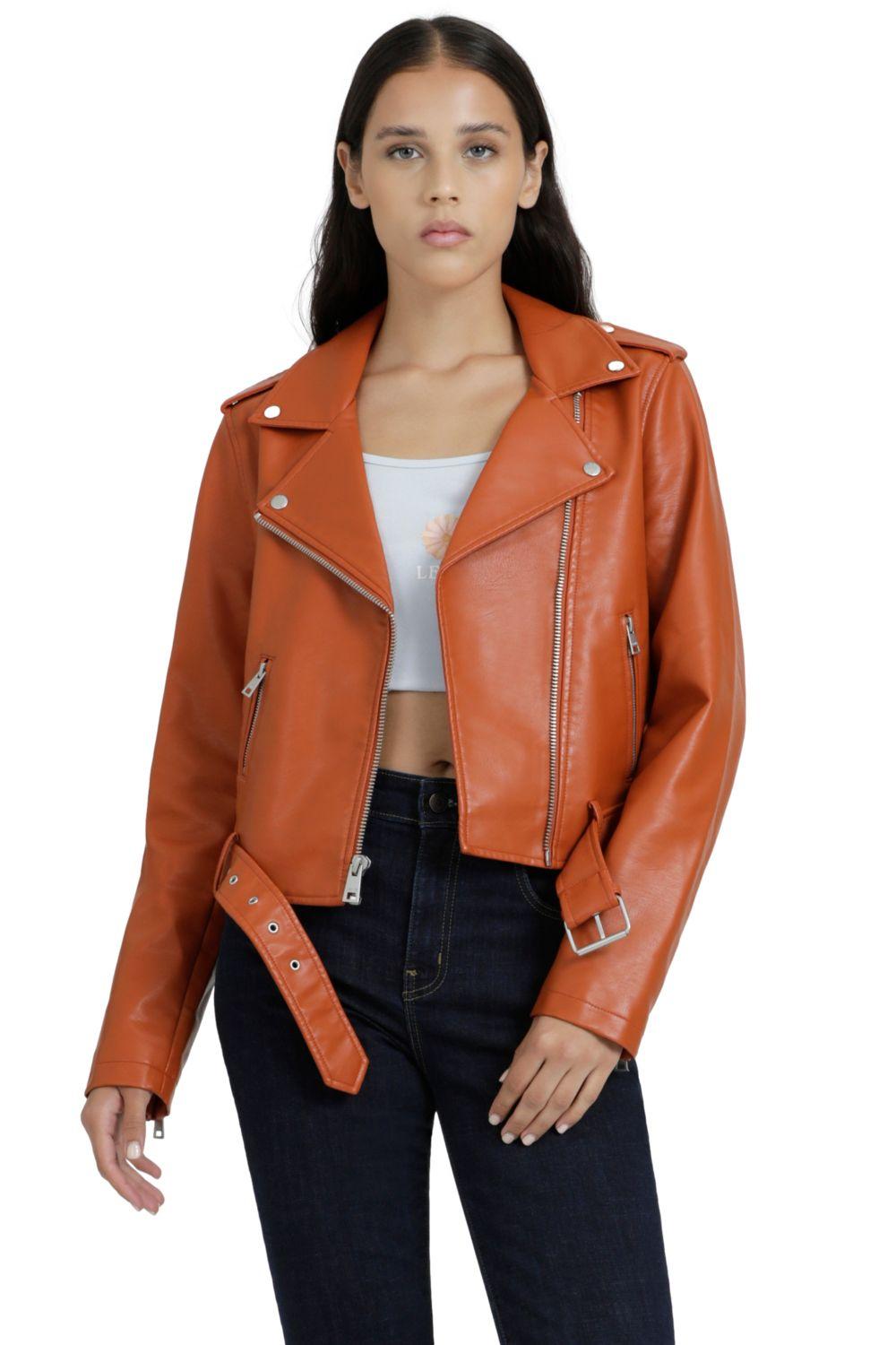 Chaqueta Mujer Asymmetric Naranjo Levis 59544-0253-0