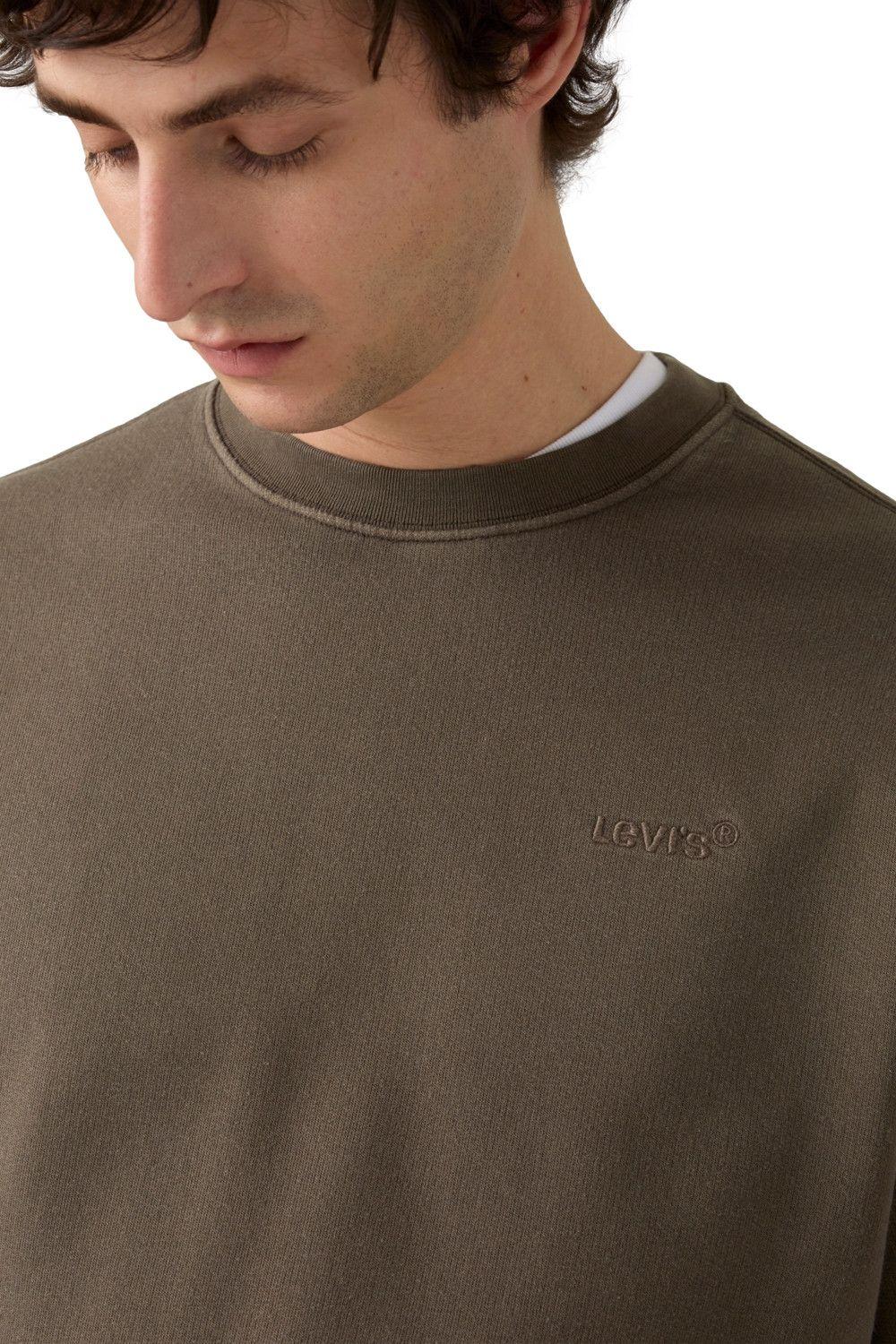 Polerón Hombre Authentic Crew Café Levis A9244-0034-3