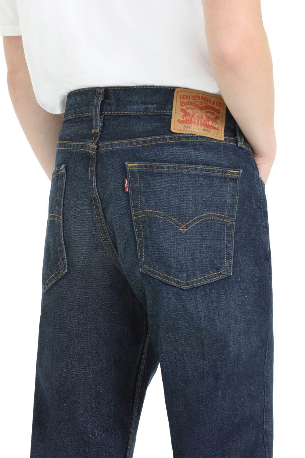 Jeans Hombre 514 Straight Azul Levis 00514-1862-3