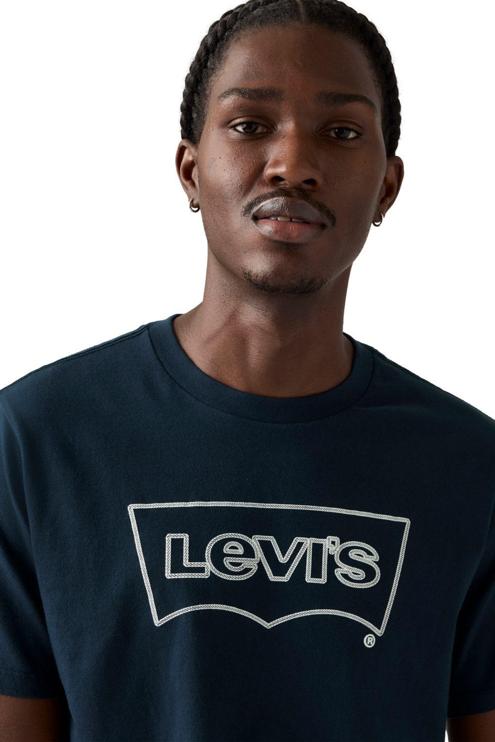 Polera Hombre Graphic Crewneck Tee Azul Levis 22491-1793-3