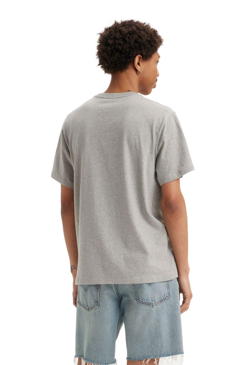 Polera Hombre Ss Relaxed Fit Tee Gris Levis 16143-1519-1