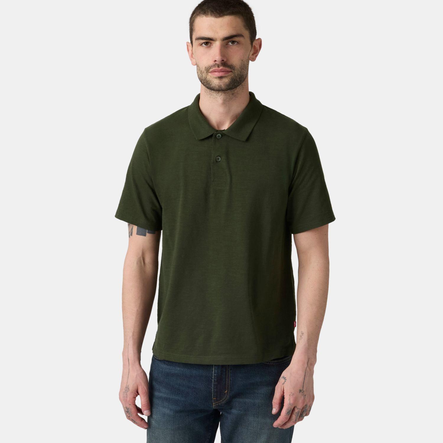 Polera Hombre Merritt Jersey Polo Verde Levis 003O8-0027-2