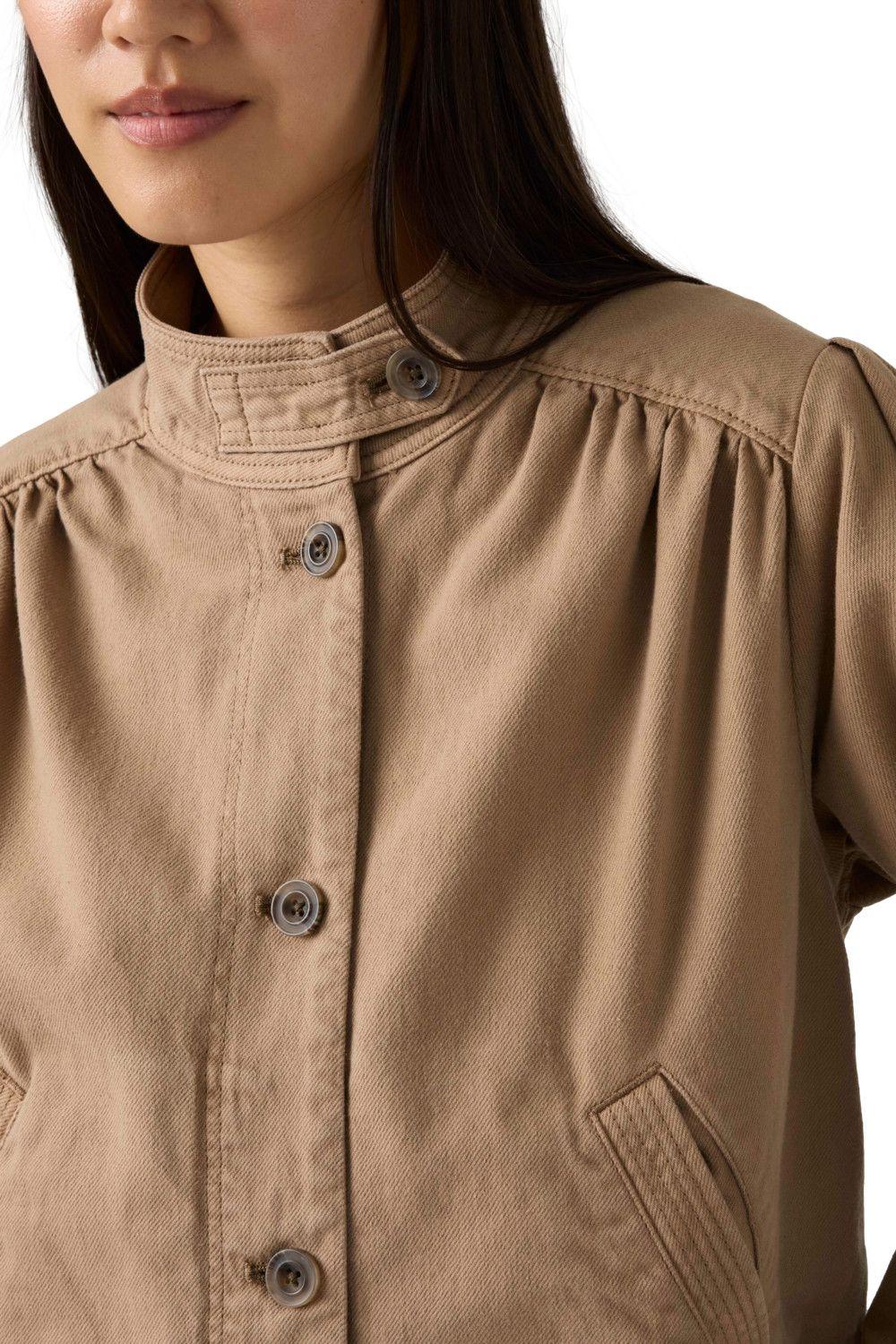 Chaqueta Mujer Parker Pretty Short Coat Café Levis 005AY-0001-3