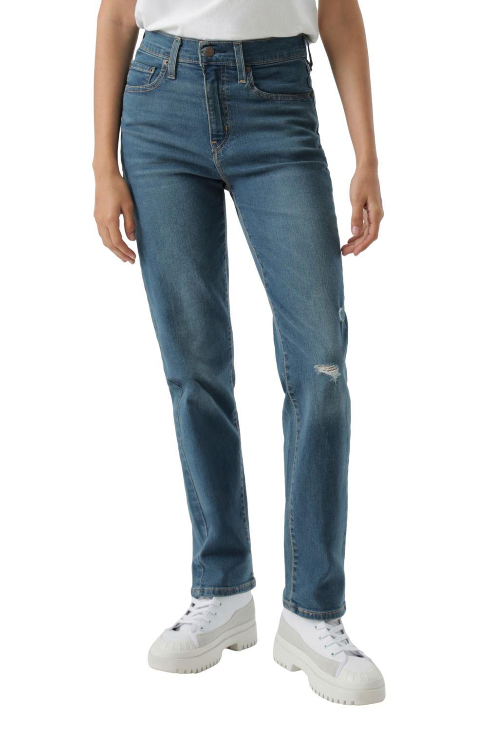 Jeans Mujer 724 High Rise Straight Azul Levis 18883-0398-0