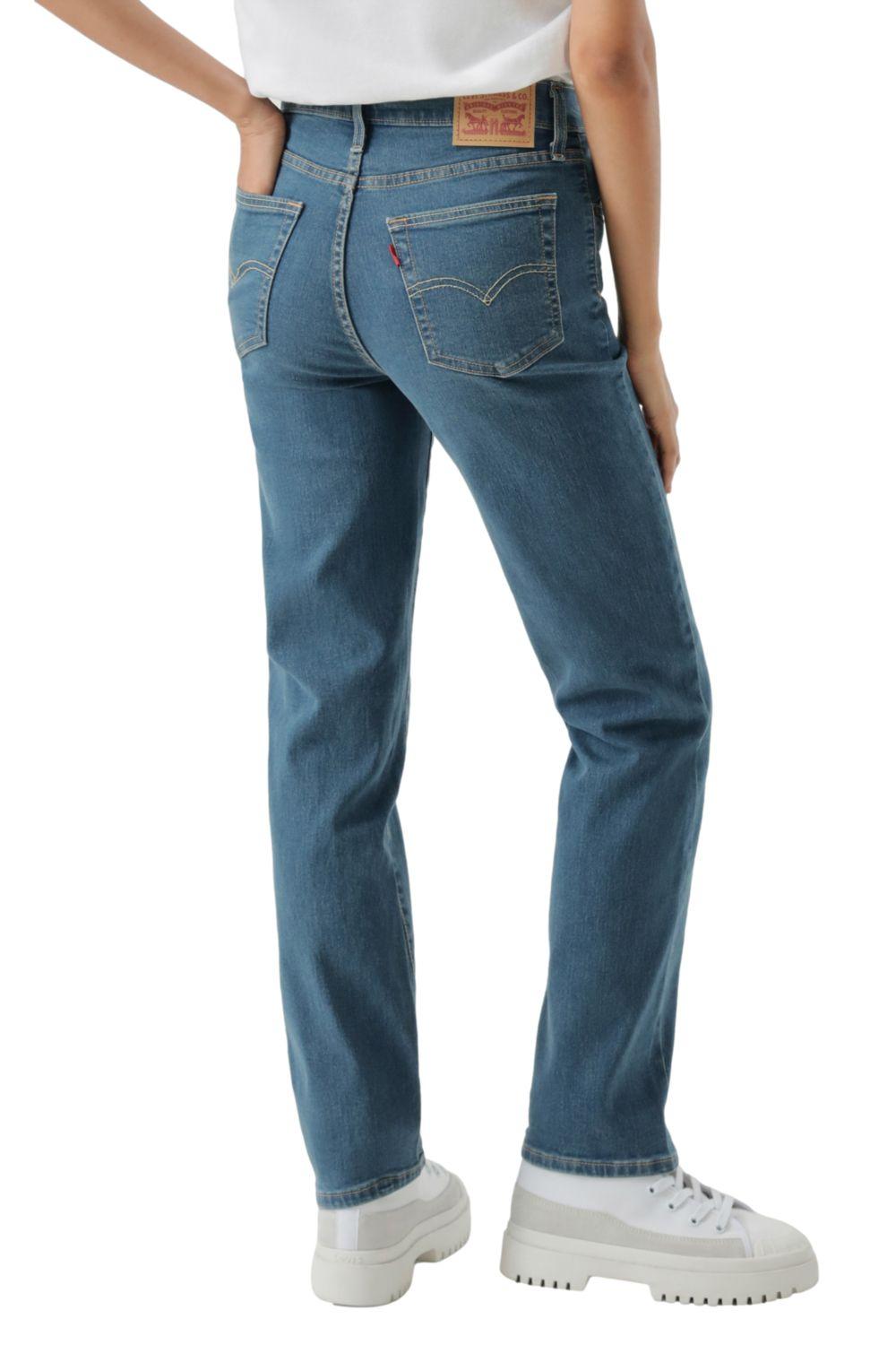 Jeans Mujer 724 High Rise Straight Azul Levis 18883-0398-2