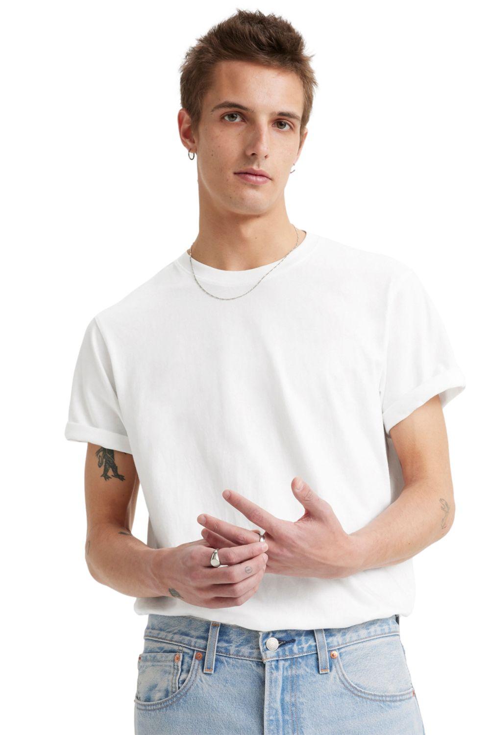 Polera Hombre The Essential Tee Blanco Levis A3328-0031-2