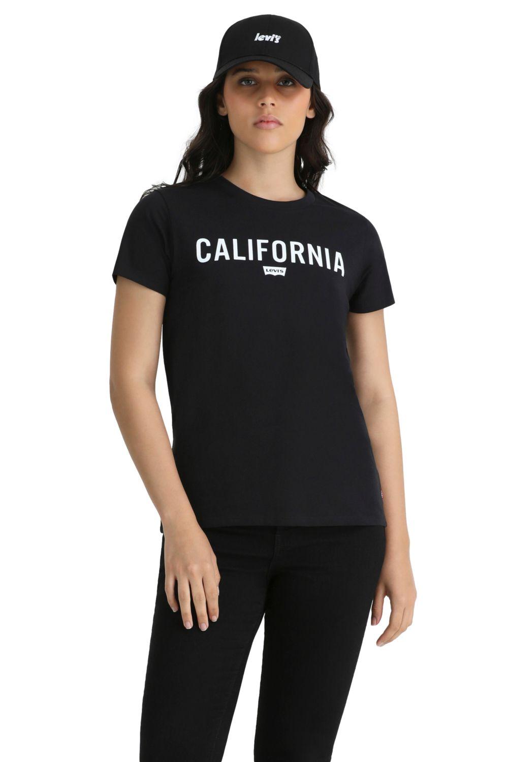Polera Mujer Graphic Negro Levis A6126-0057-0