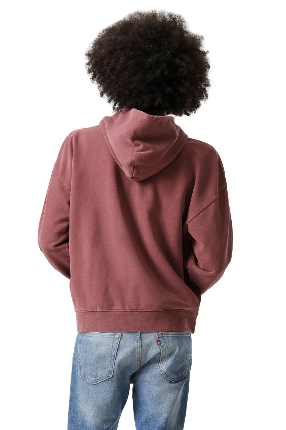 Polerón Hombre Hayes Cropped Full Zip Rojo Levis 005PJ-0004-2