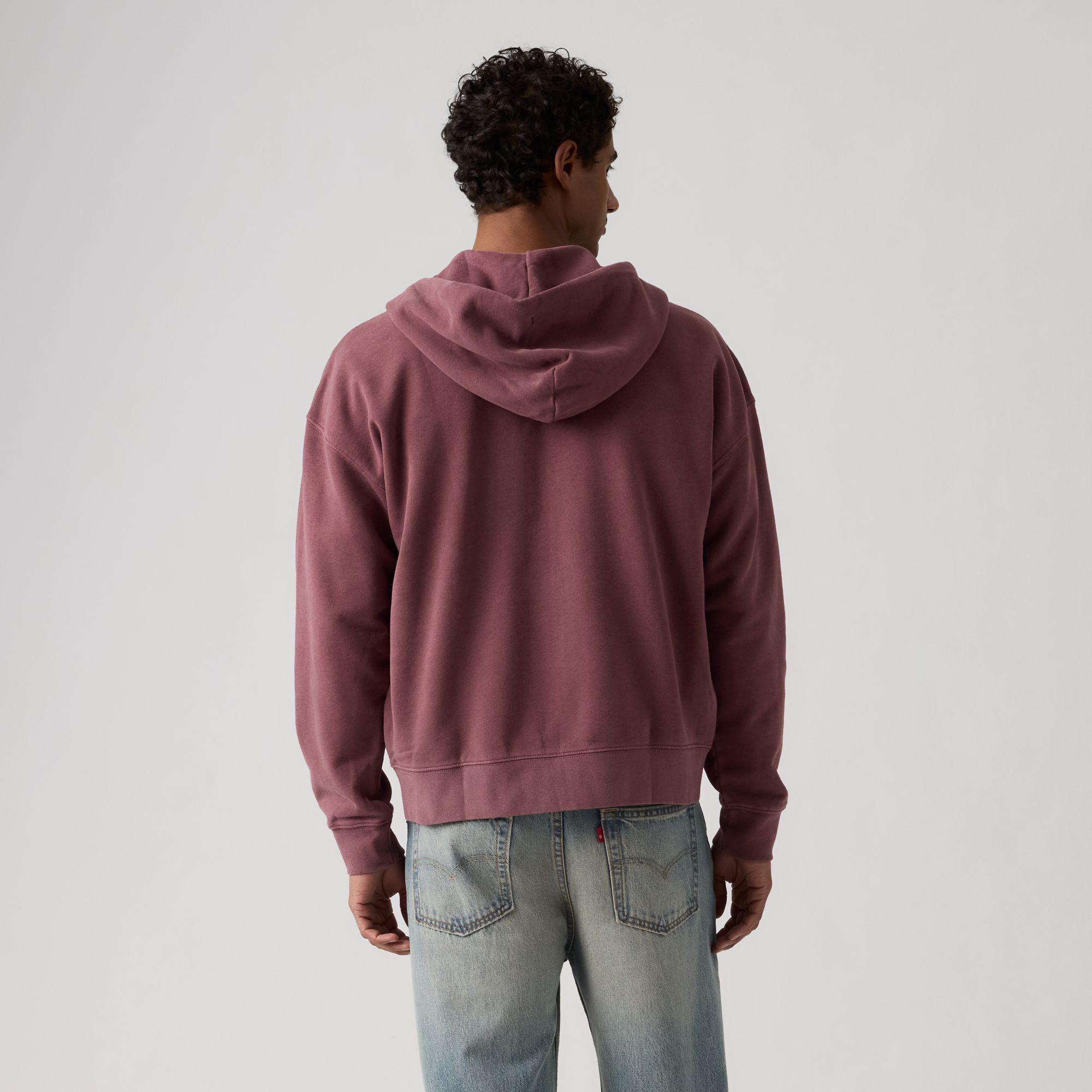 Polerón Hombre Hayes Cropped Full Zip Rojo Levis 005PJ-0004-1