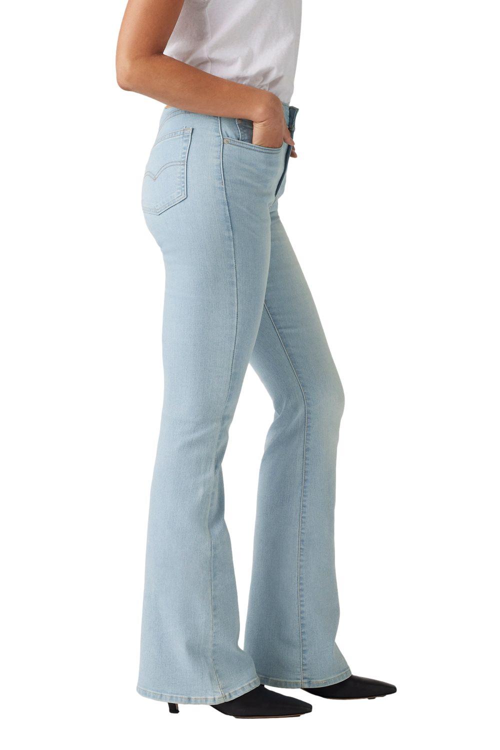 Jeans Mujer 726 Hr Flare Celeste Levis A3410-0076-1