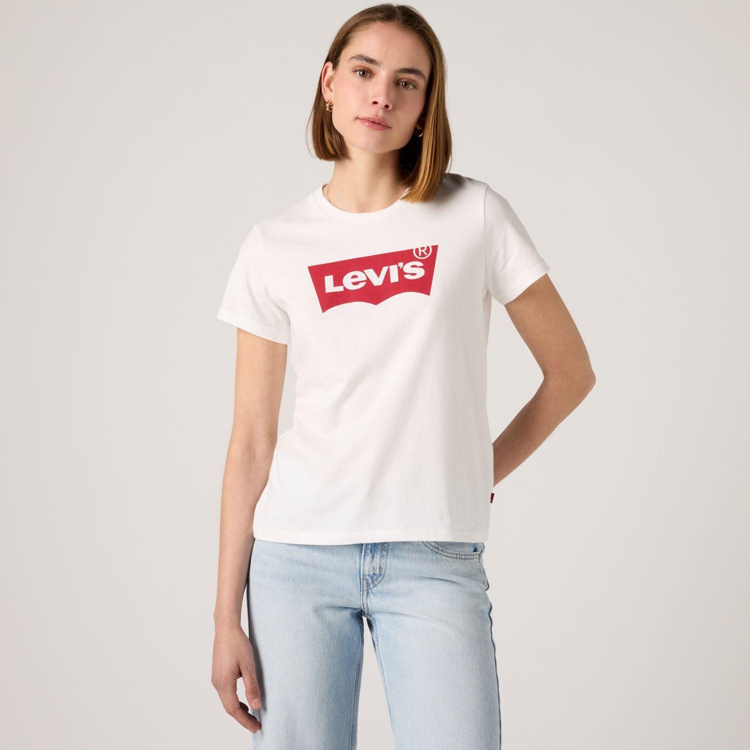 Polera Mujer Regular Fit Batwing Blanco Levis 17369-0468-2
