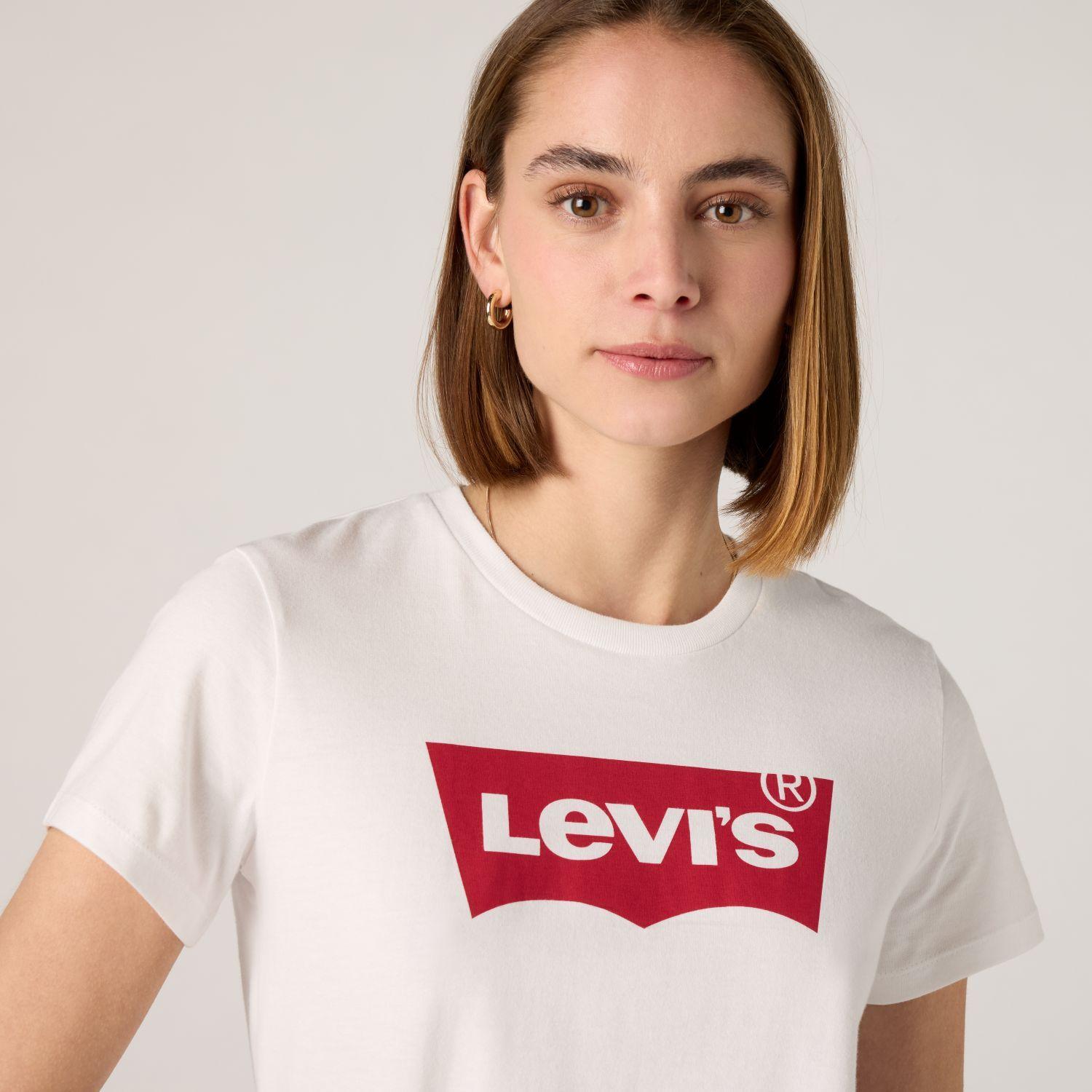 Polera Mujer Regular Fit Batwing Blanco Levis 17369-0468-3