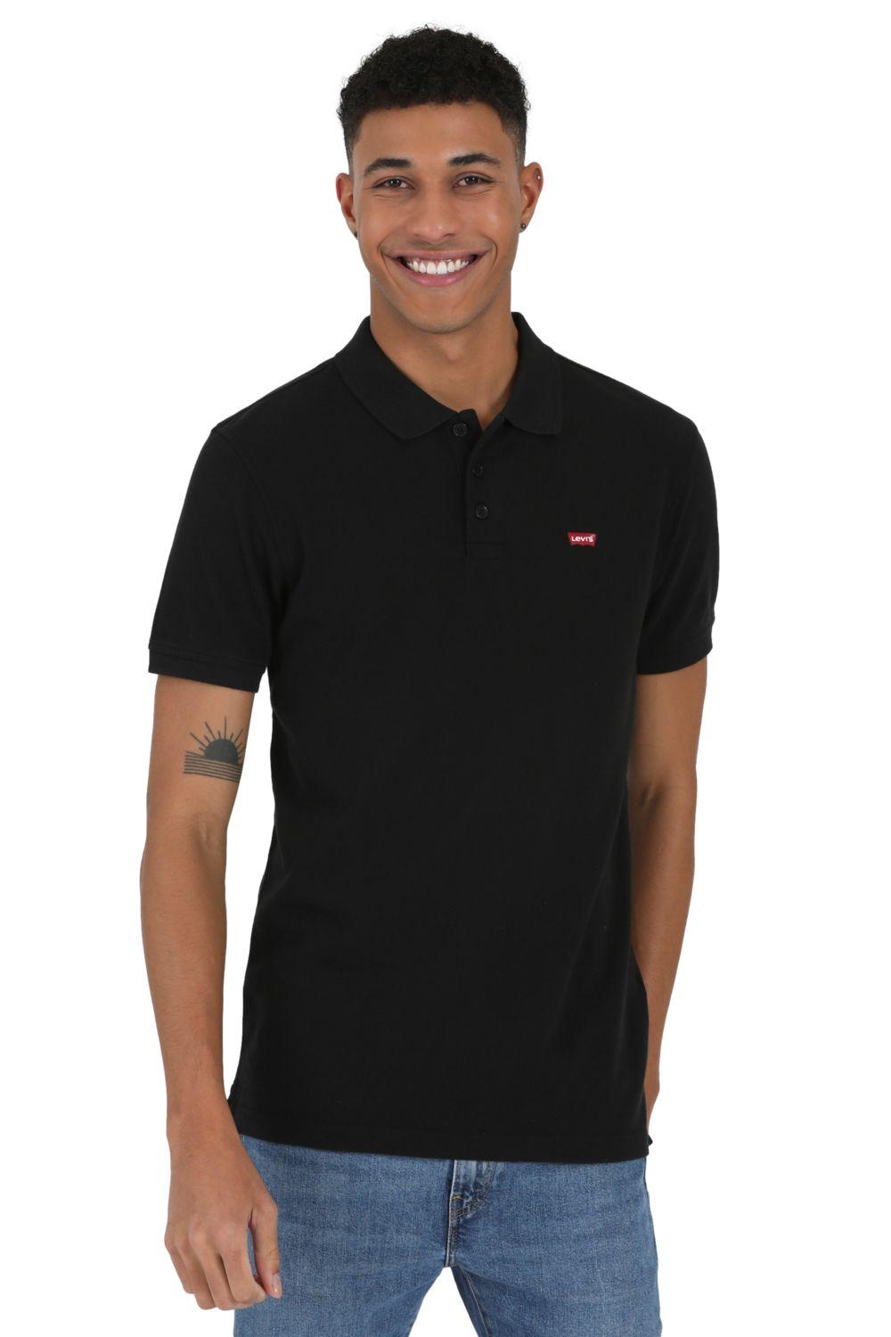 Polera Hombre Regular Fit Negro Levis A0229-0005-4