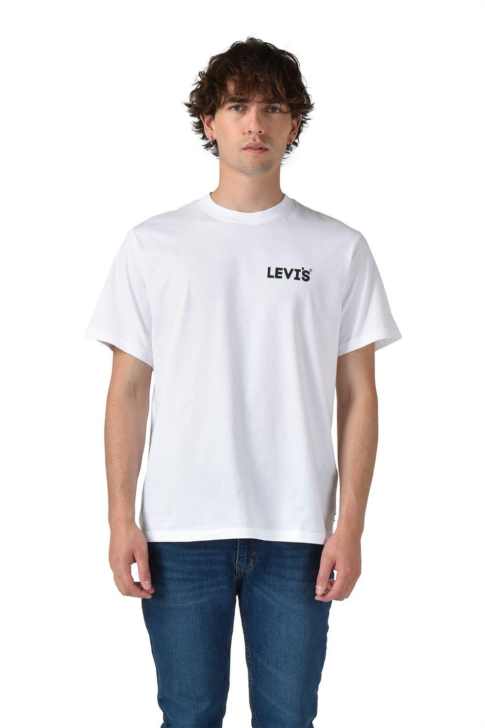 Polera Hombre Relaxed Fit Tee Blanco Levis 16143-1321-0