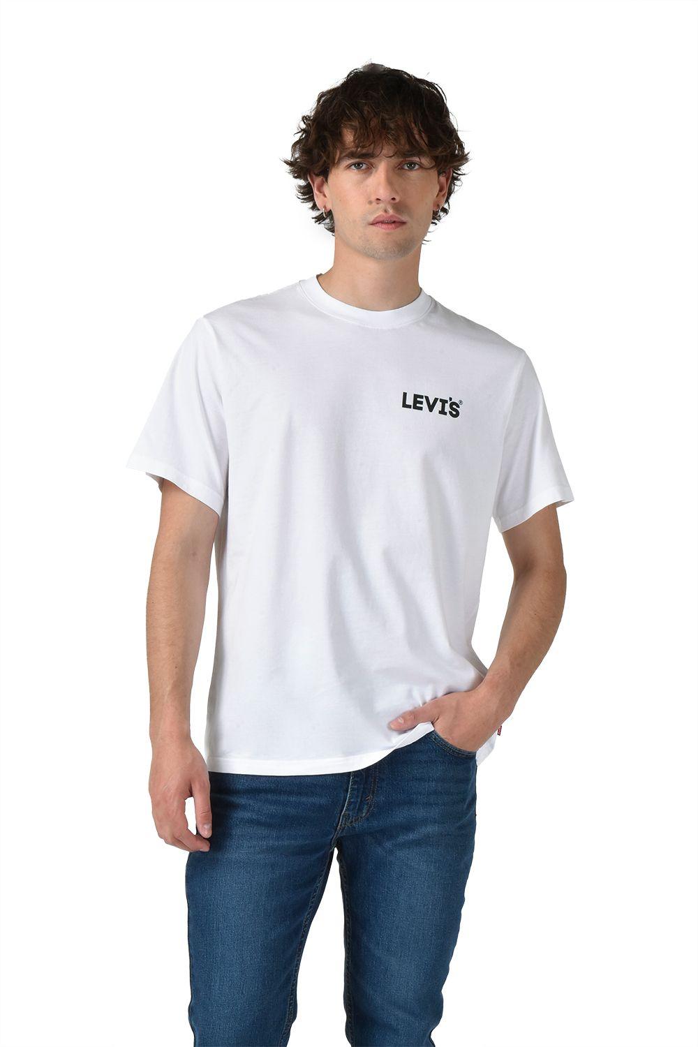 Polera Hombre Relaxed Fit Tee Blanco Levis 16143-1321-2