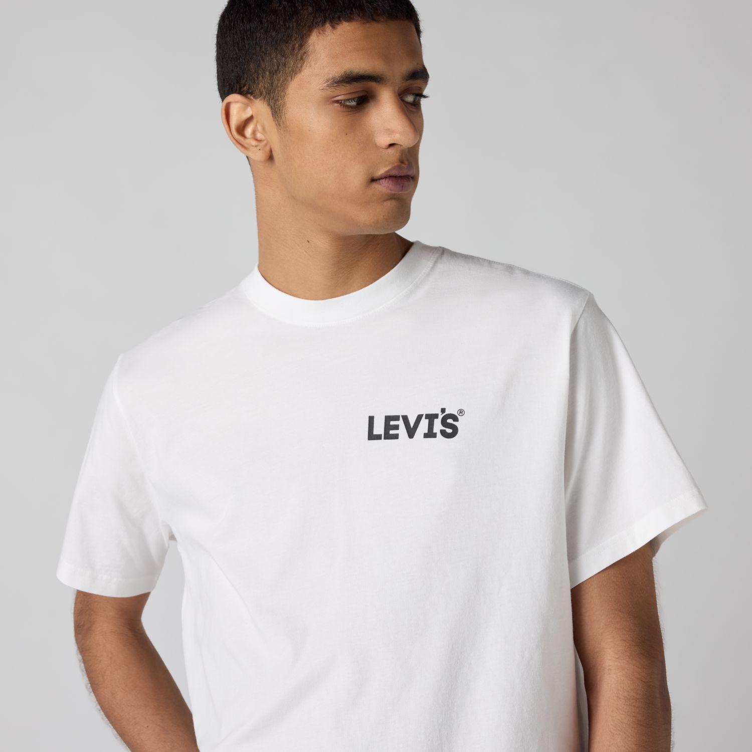Polera Hombre Relaxed Fit Tee Blanco Levis 16143-1321-2