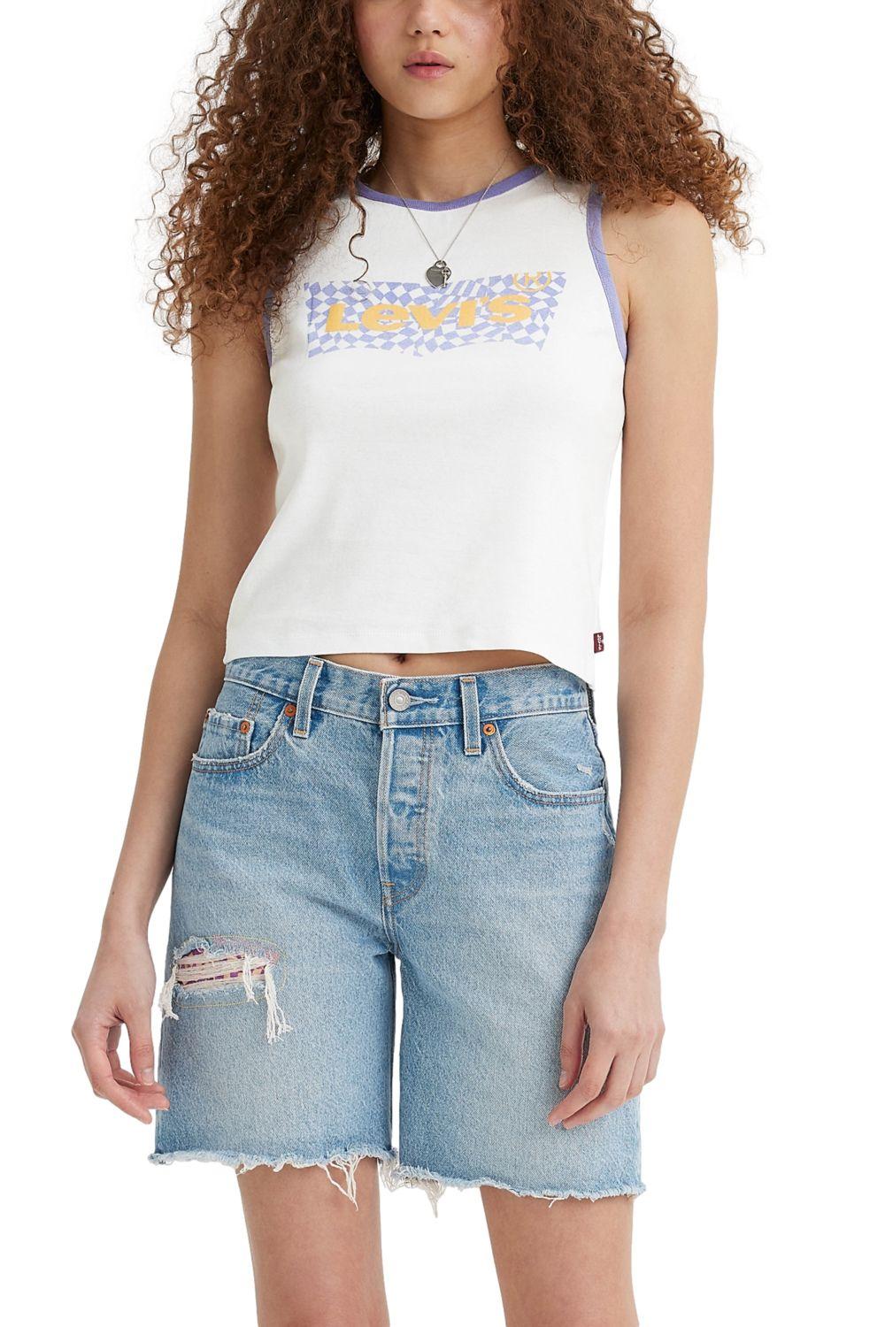 Polera Mujer Ivy Ringer Tank Blanco Levis A6129-0000-0