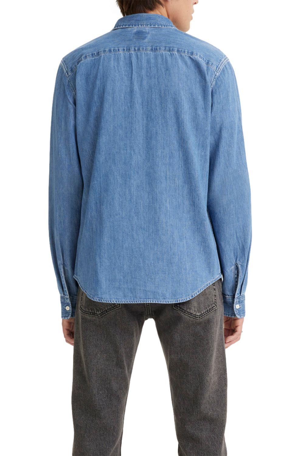 Camisa Hombre Classic Standard Azul Levis 85748-0171-3