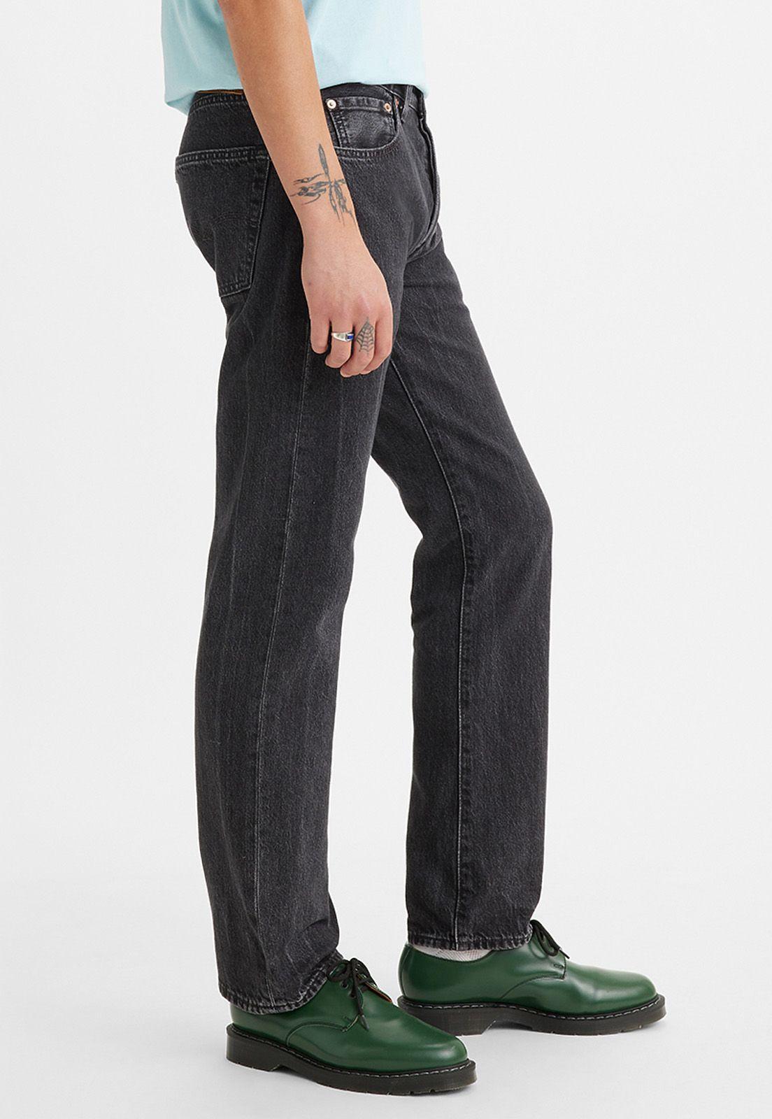 Jeans Hombre 501 Original Fit Negro Levis 00501-3371-1