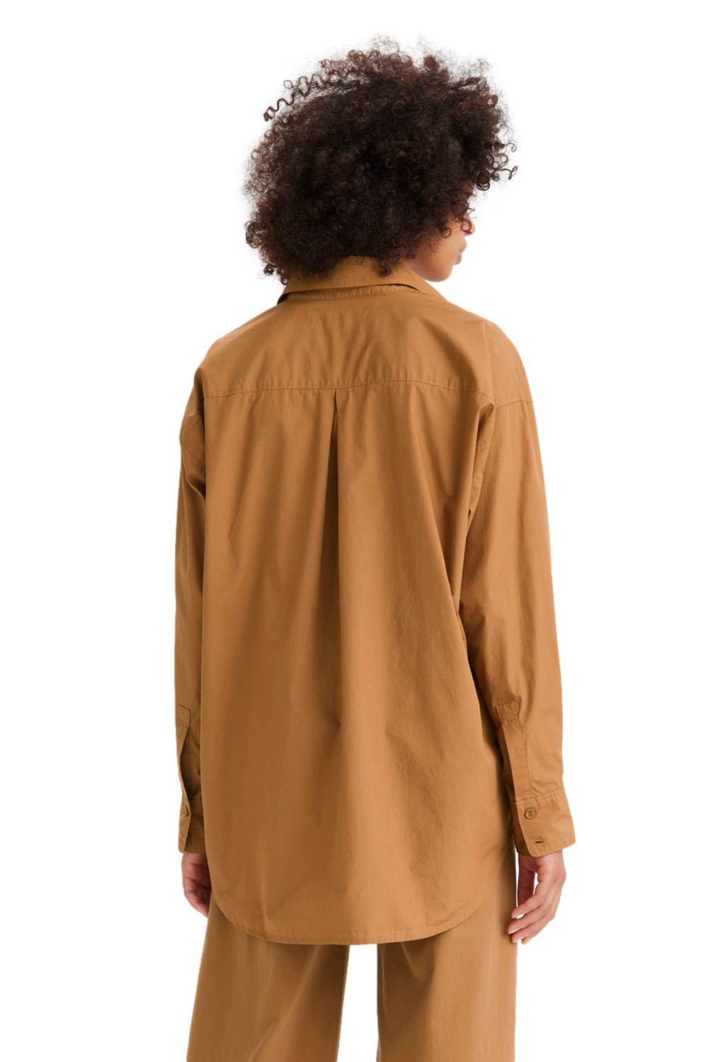 Camisa Mujer Nola Oversized Café Levis A3362-0015-3