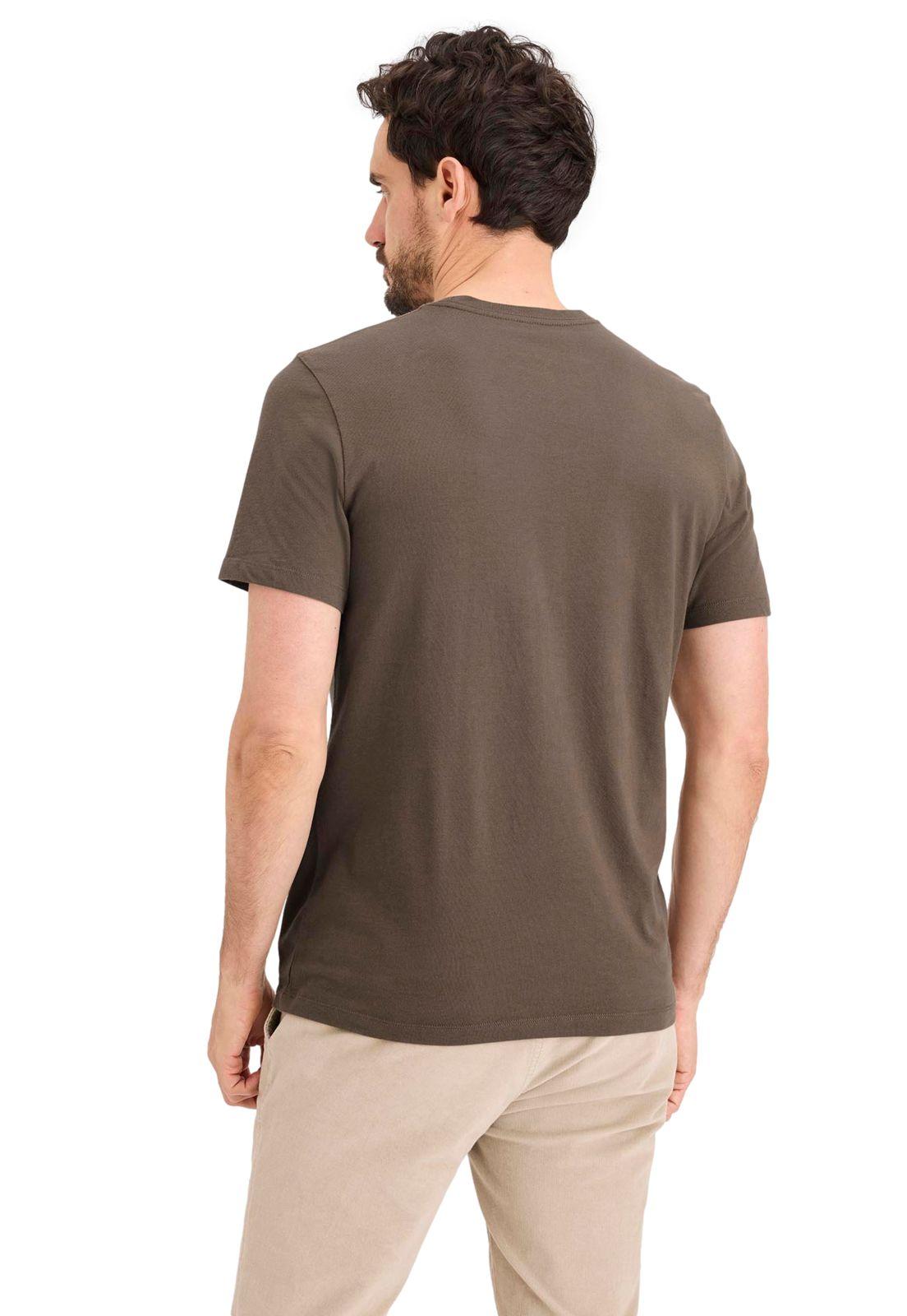 Polera Hombre Crewneck Tee Slim Fit Café A3143-0043-2