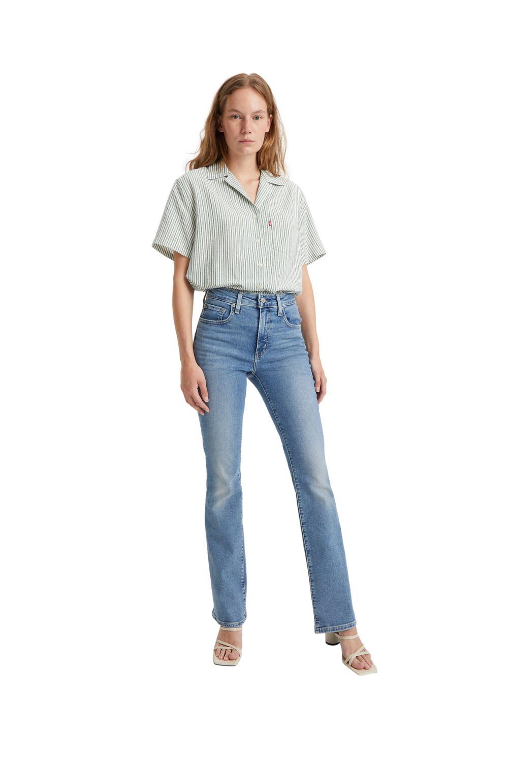 Jeans Mujer 725 High Rise Bootcut Celeste Levis 18759-0116-3