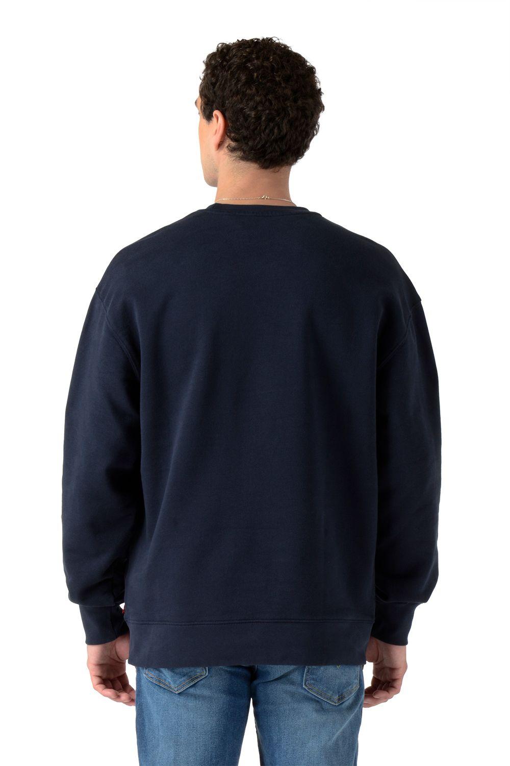 Polerón Hombre Relaxed Graphic Azul Levis 38712-0381-2