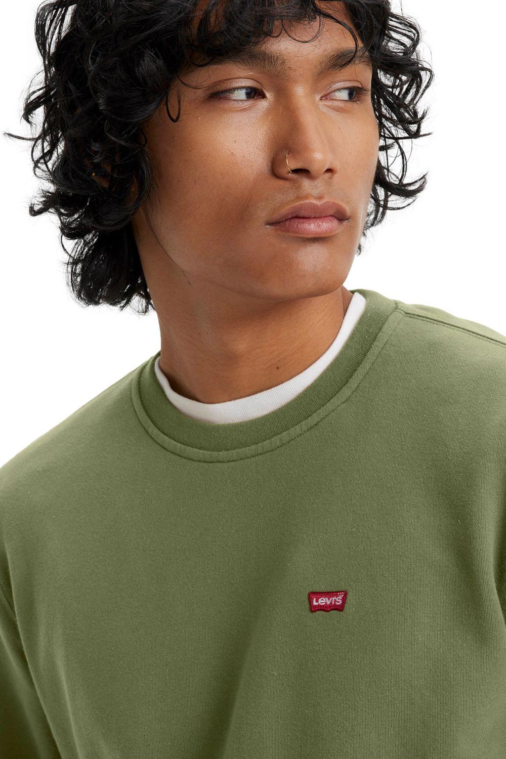 Polerón Hombre The Original Hm Crew Verde Levis 35909-0058-3