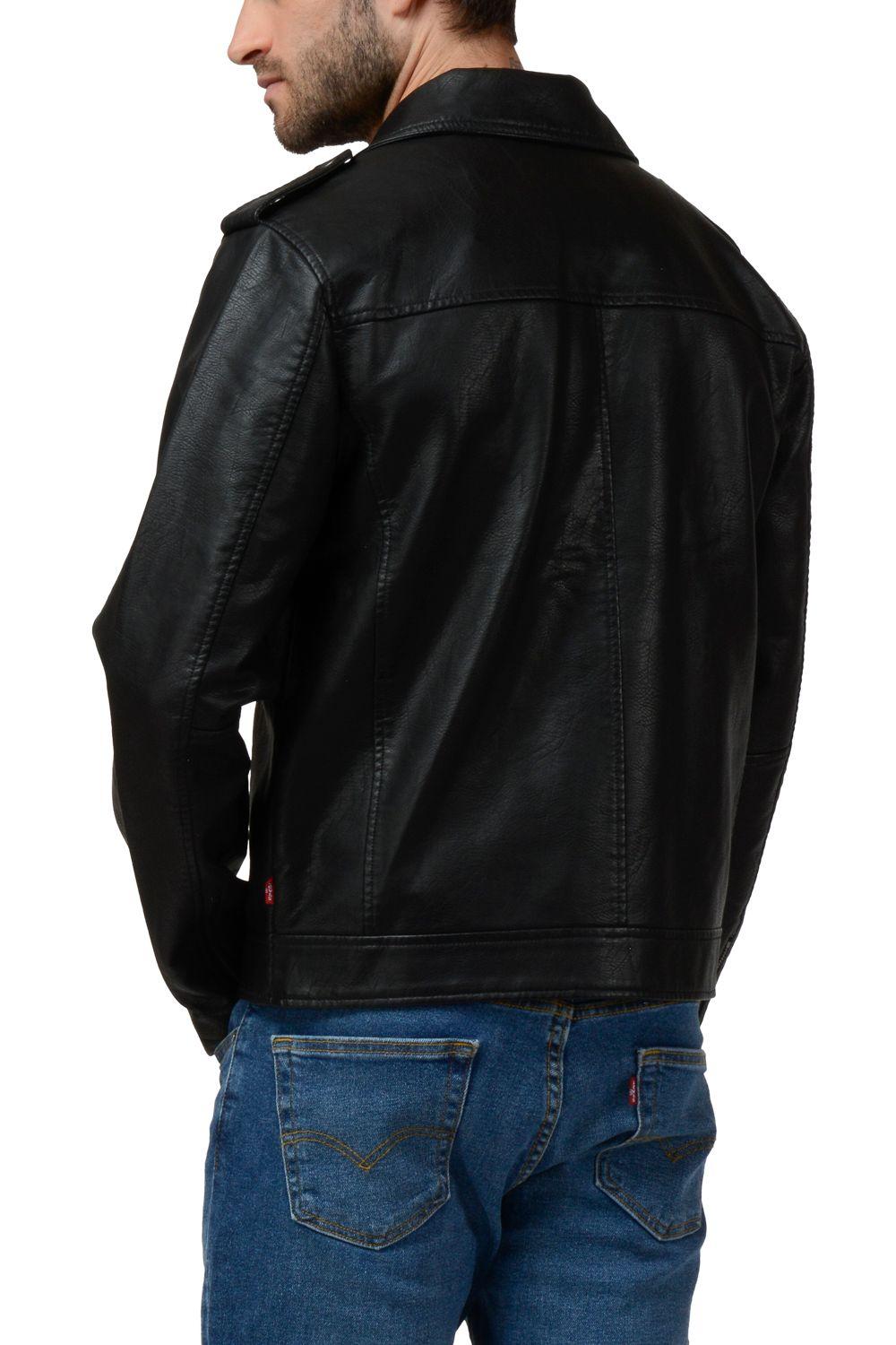 Chaqueta Hombre Asym Motorcylce Jacket Negro Levis 59491-0466-2