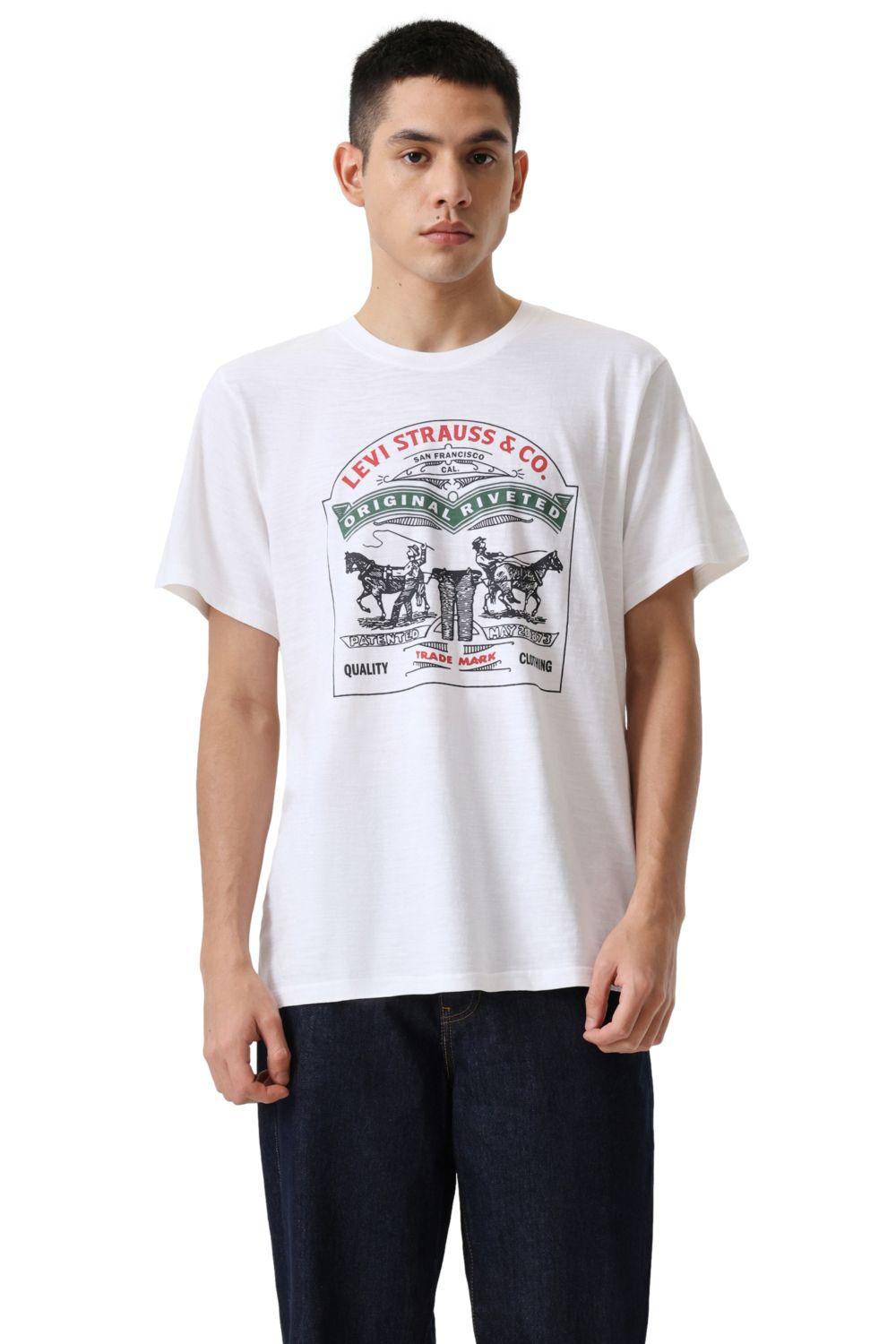 Polera Hombre Relaxed Fit Tee Blanco Levis 16143-2167-0