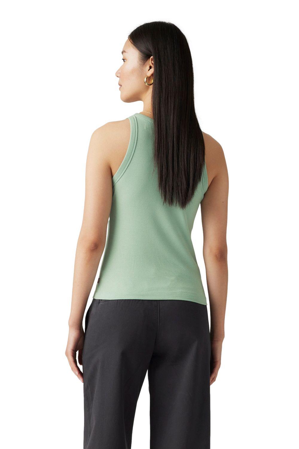 Polera Mujer Tank Top Verde Levis A7326-0009-1