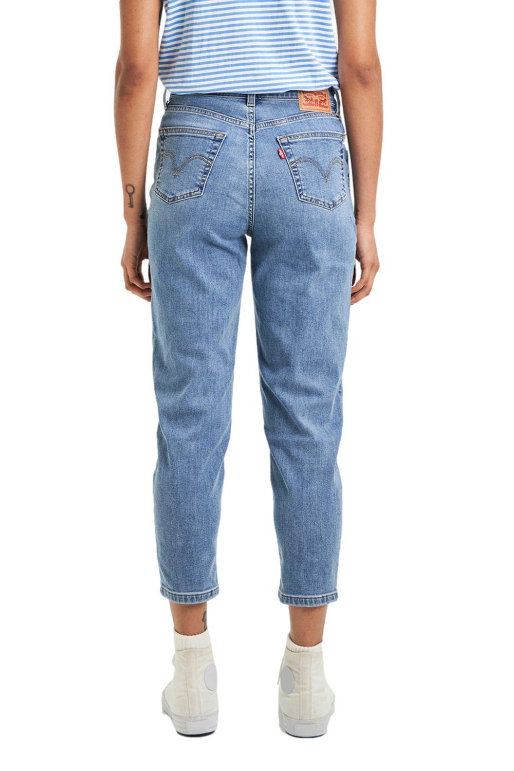 Jeans Mujer High Waisted Boyfriend Azul Levis 85873-0107-2