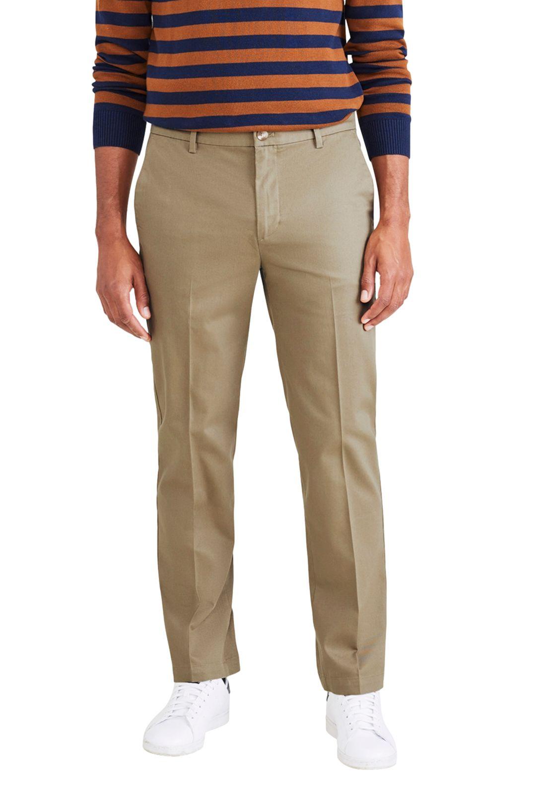 Pantalón Hombre Stain Defender Straight Fit Khaki A5210-0006-0